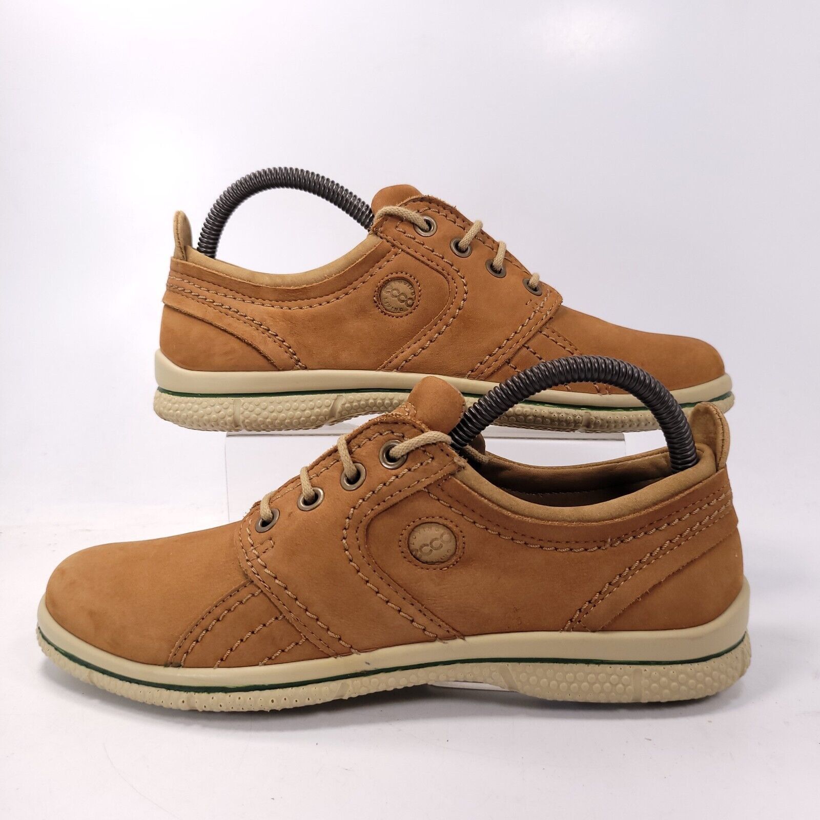 Ecco Ecco Casual Lace Up Sneaker Shoe Women Size 8 38 Brown White Size US 8 / IT 38 - 5 Thumbnail