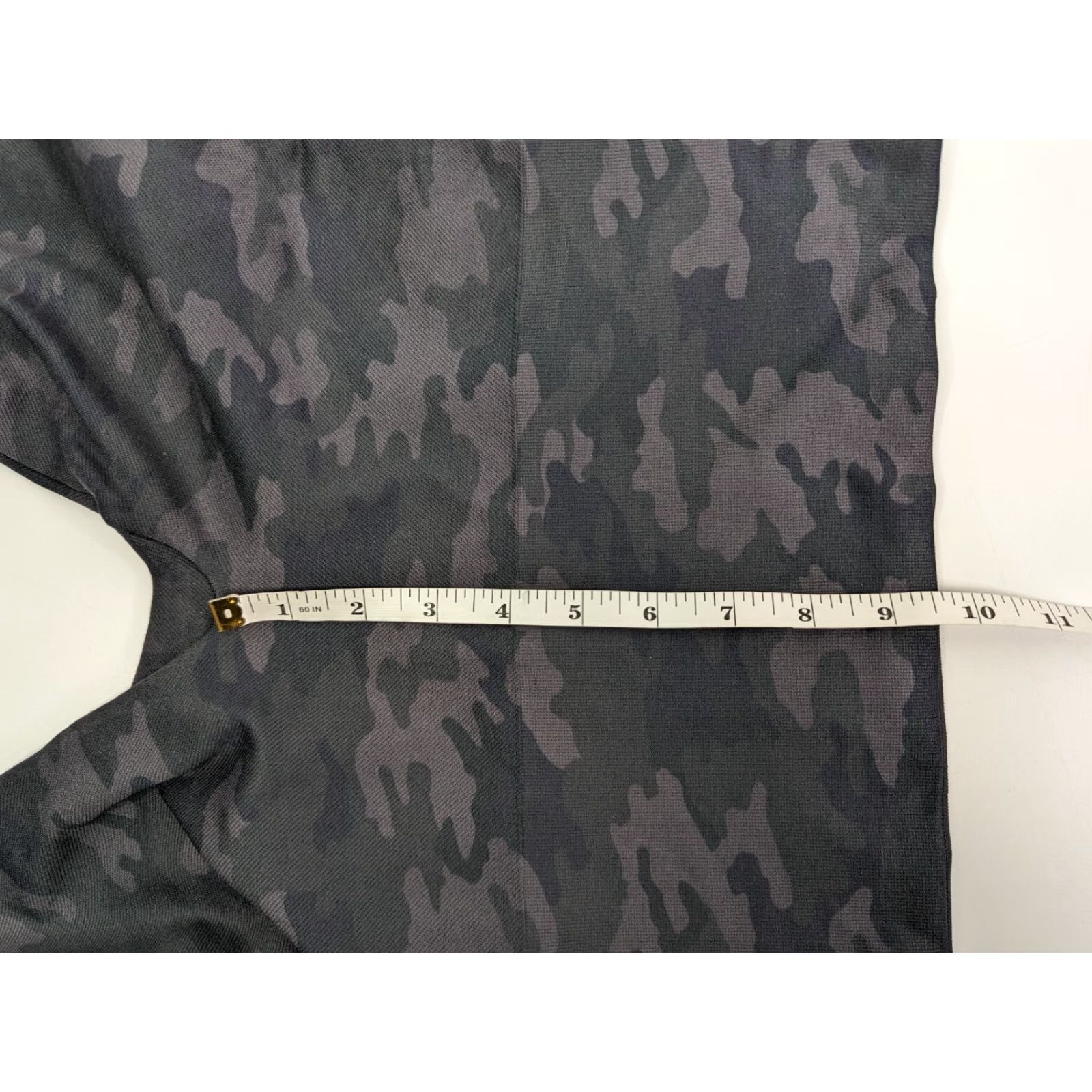 Spanx Spanx Leggings Women Large Black Gray Camo Look At Me Now Seamless Stretch Activewear Gym & Training Running Size 36" / US 14 / IT 50 - 7 Thumbnail