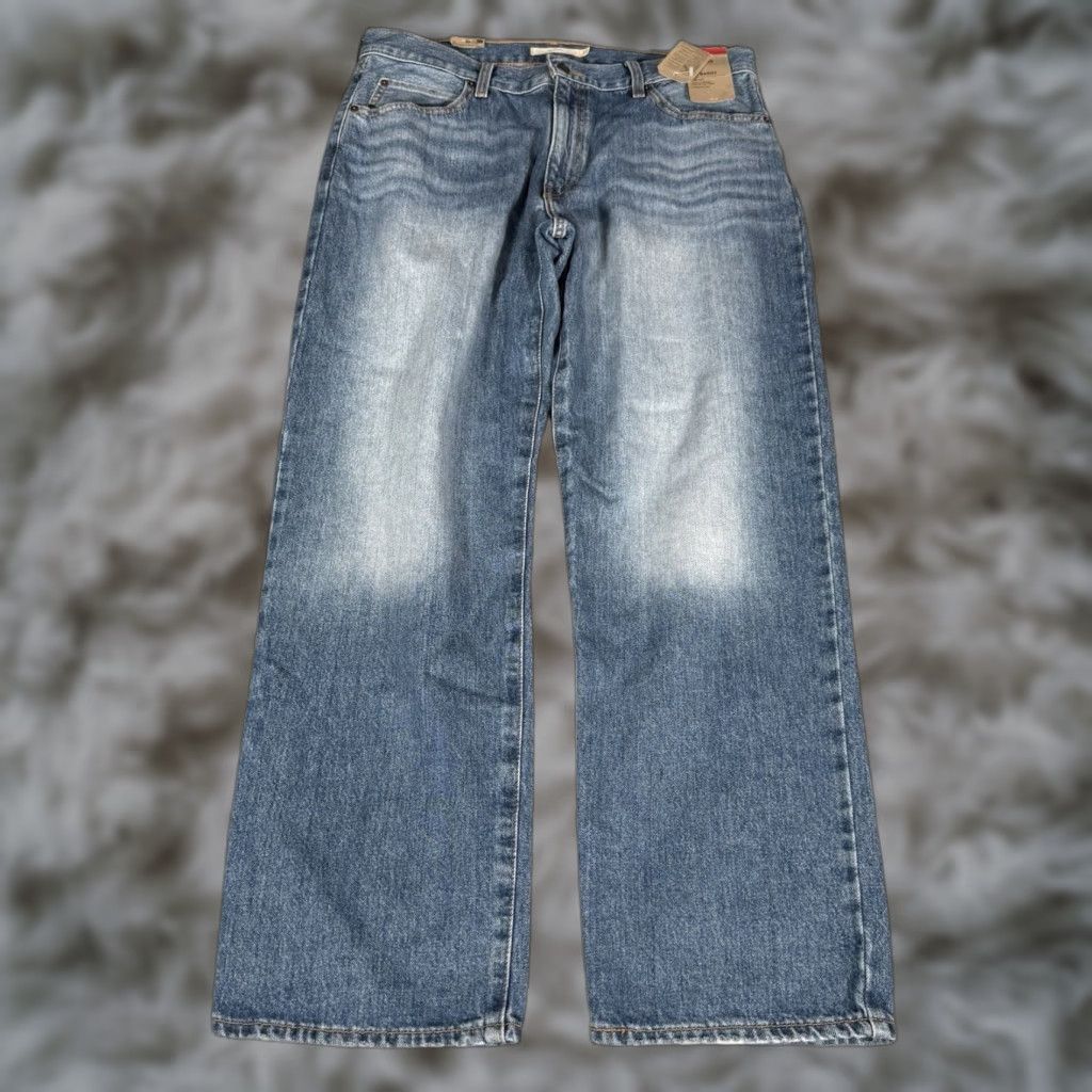 Levi's VINTAGE Levis 94 Baggy Denim Jeans Womens 32x31 Straight Leg Loose Fit NEW Size 24" / US 00 / IT 34 - 1 Thumbnail