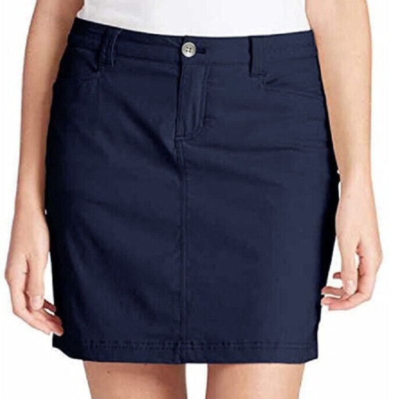Eddie Bauer Eddie Bauer Womens Adventurer 2.0 Mini Skort Size 14 Gray Size 36" / US 14 / IT 50 - 1 Thumbnail