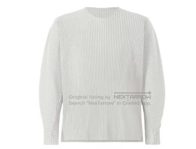 Homme Plisse Issey Miyake Issey Miyake Homme Plisse HP Long Sleeve T. Size US M / EU 48-50 / 2 - 2 Thumbnail