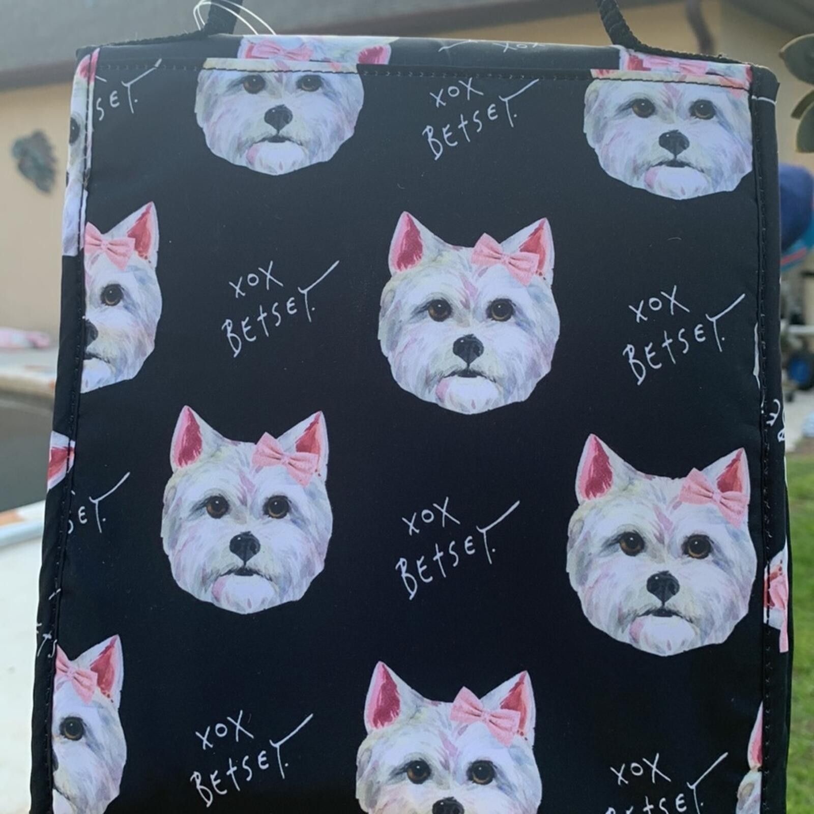 Other Betsey Johnson Lunch Tote with Westie Dog Print Size ONE SIZE - 5 Thumbnail