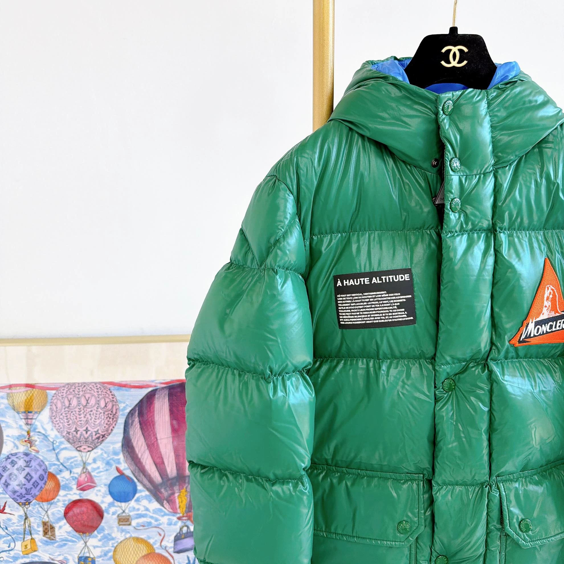 Moncler Moncler green hooded puffer 14A new with tags 0076 Size XL / US 12-14 / IT 48-50 - 3 Thumbnail