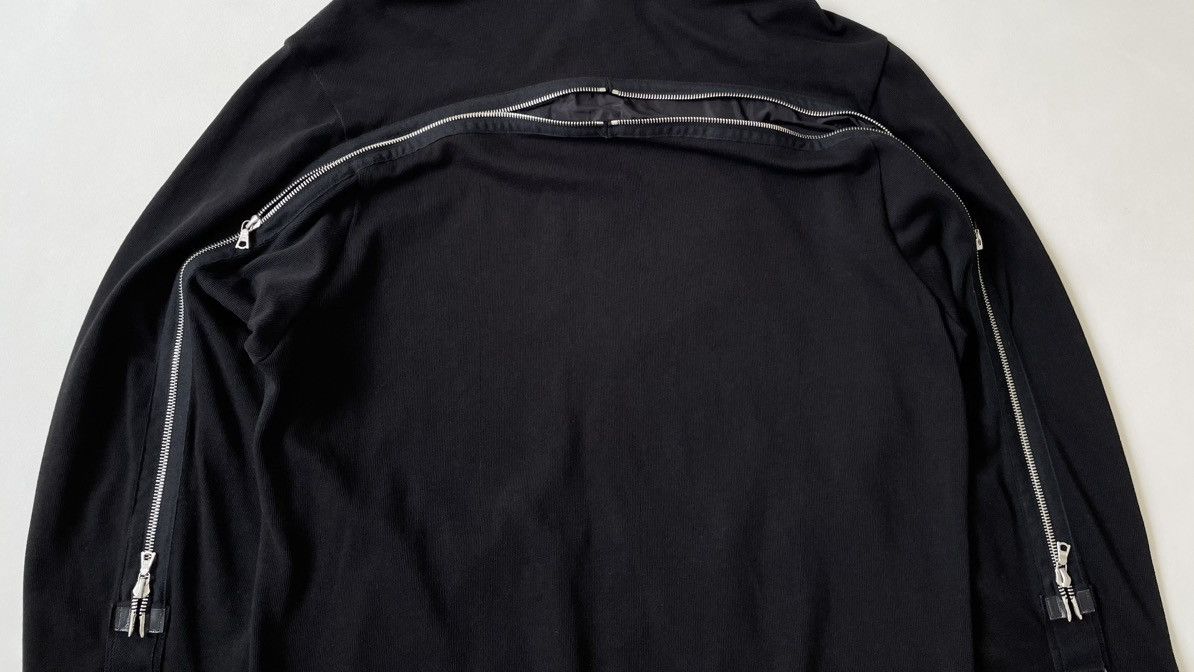 Dries Van Noten Sample A/W 14 Black Cotton Back Zip Hoodie Size US M / EU 48-50 / 2 - 15 Thumbnail