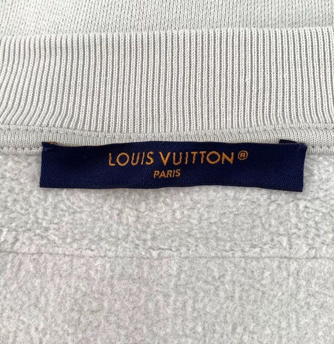 Louis Vuitton Louis Vuitton Lv 23 gray sweatshirt 2412-Nextarrow Size US XL / EU 56 / 4 - 3 Thumbnail