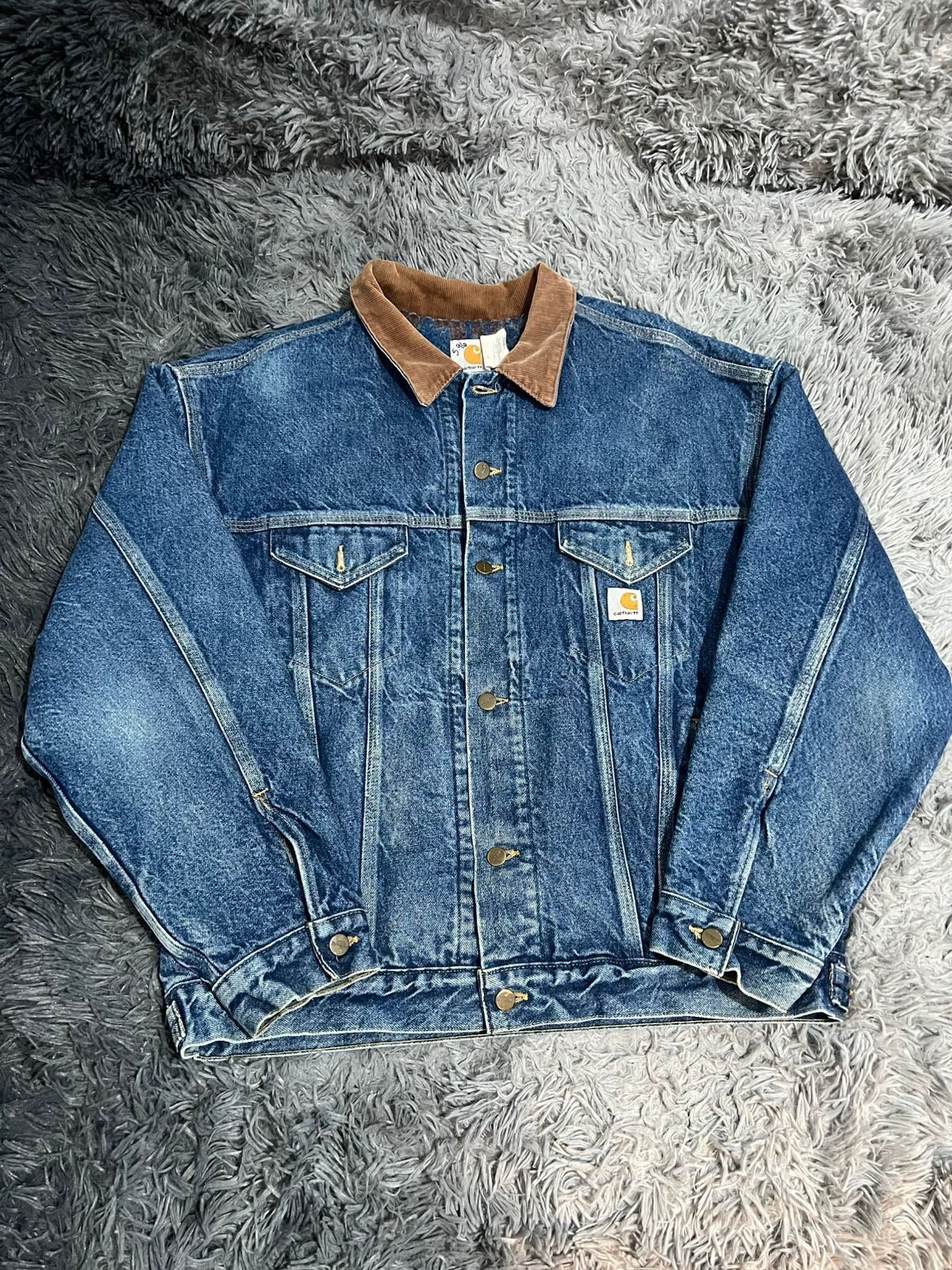 Carhartt VINTAGE DENIM CARHARTT AZTEC Size US XL / EU 56 / 4 - 1 Thumbnail