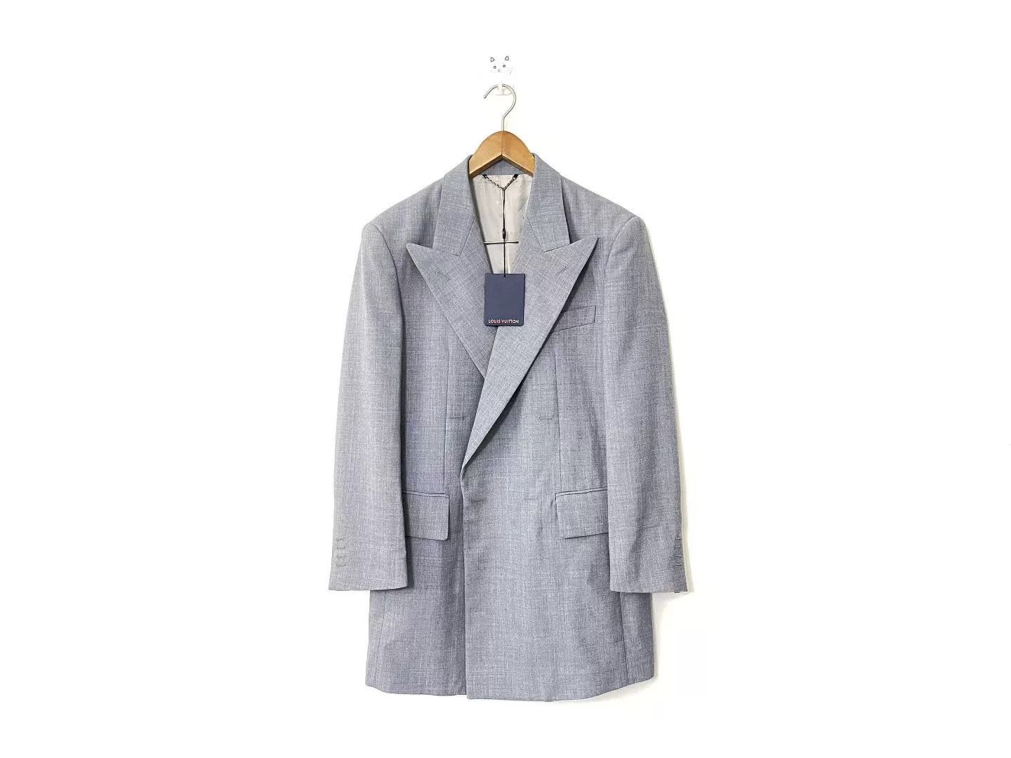 Louis Vuitton Louis Vuitton Formal Wool Gray Suit 40r Men Size 40R - 1 Thumbnail