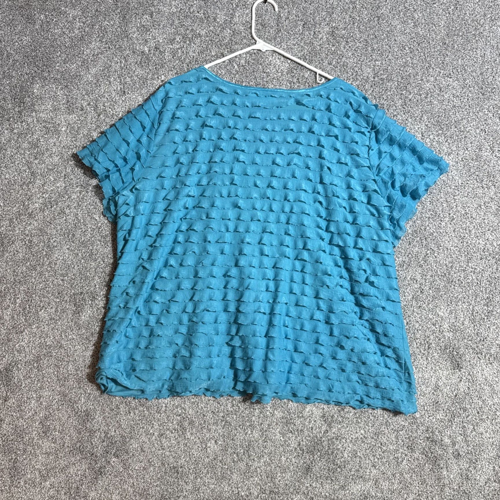 Vintage Cato Top Womens 28W Plus Size Blouse Shirt Card Size 4XL / US 24-26 - 6 Thumbnail