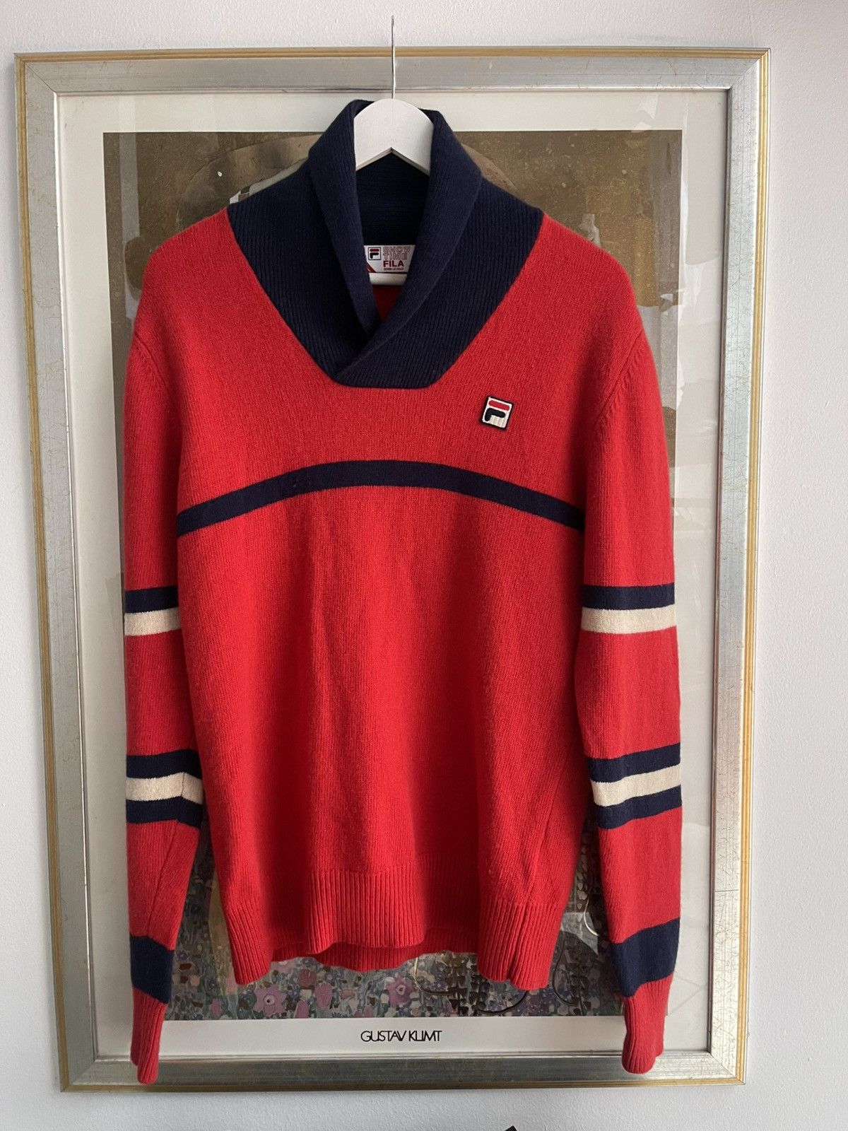 Fila Fila Snow Time Knit wool sweater Size US M / EU 48-50 / 2 - 1 Thumbnail