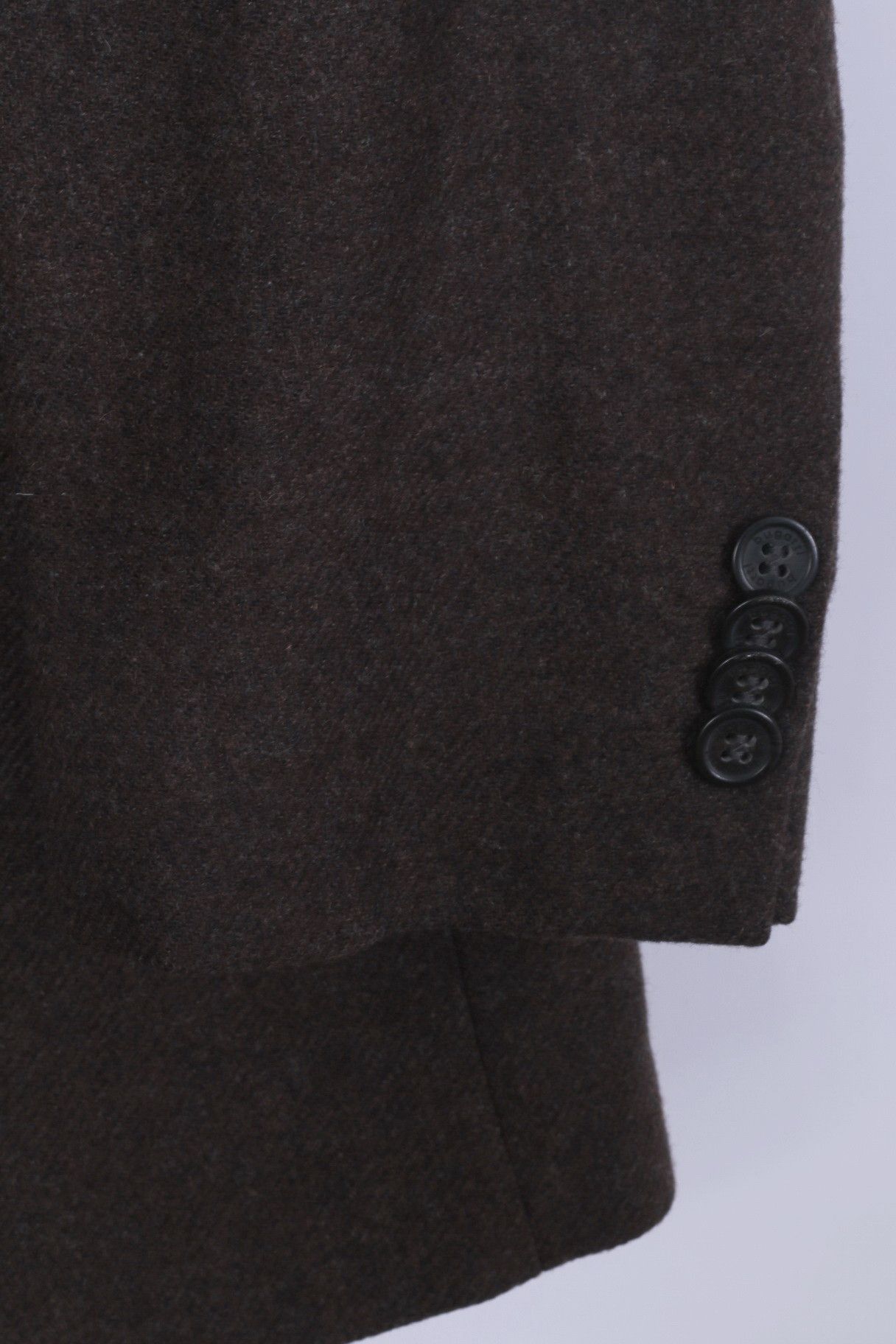 Bugatti Bugatti Men 52 42 Blazer Brown 100% Wool VTG 0796 Size 42R - 6 Thumbnail