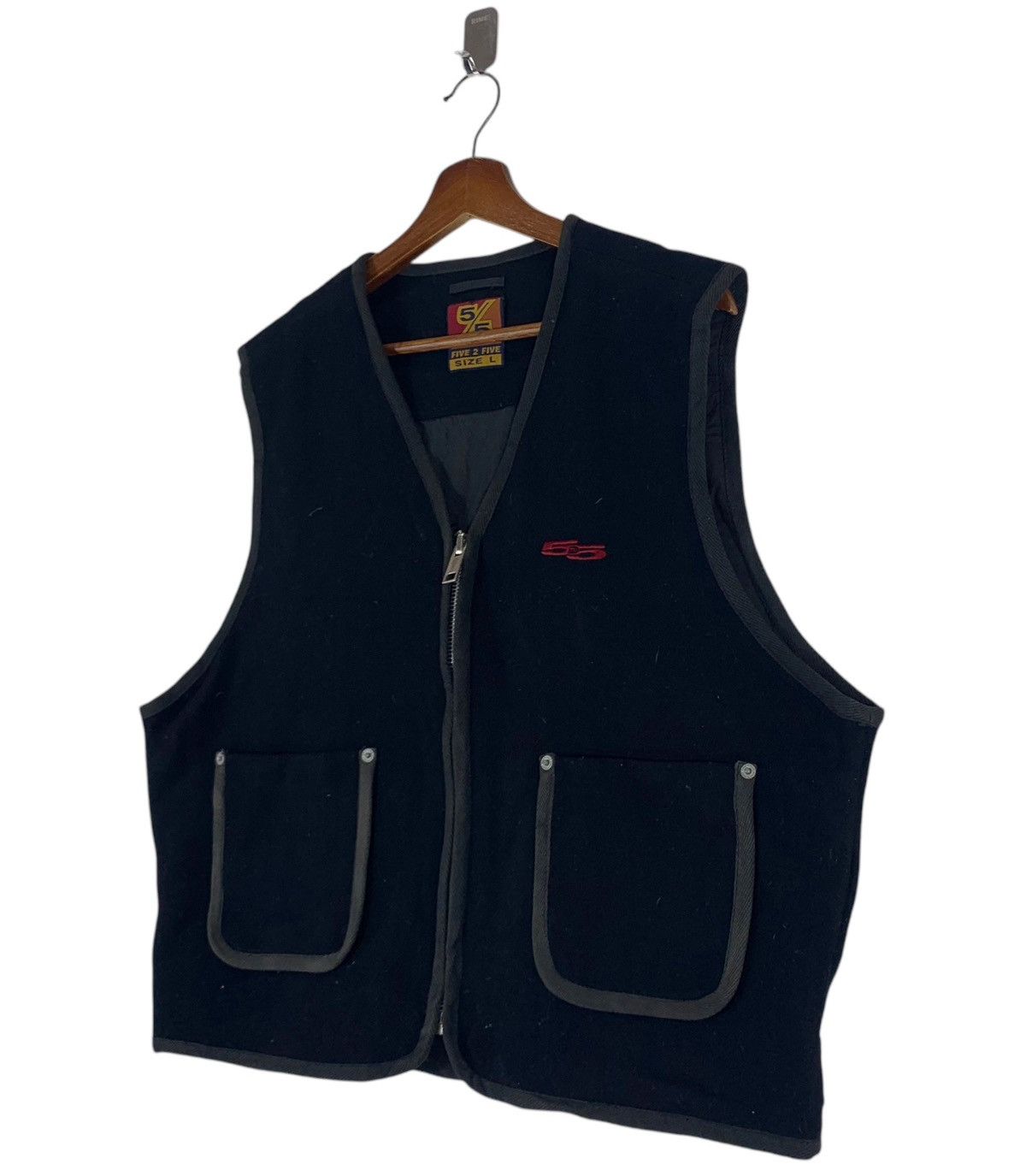 Other × Vintage VINTAGE FIVE TO FIVE WOOL VEST JACKET Size US L / EU 52-54 / 3 - 2 Thumbnail