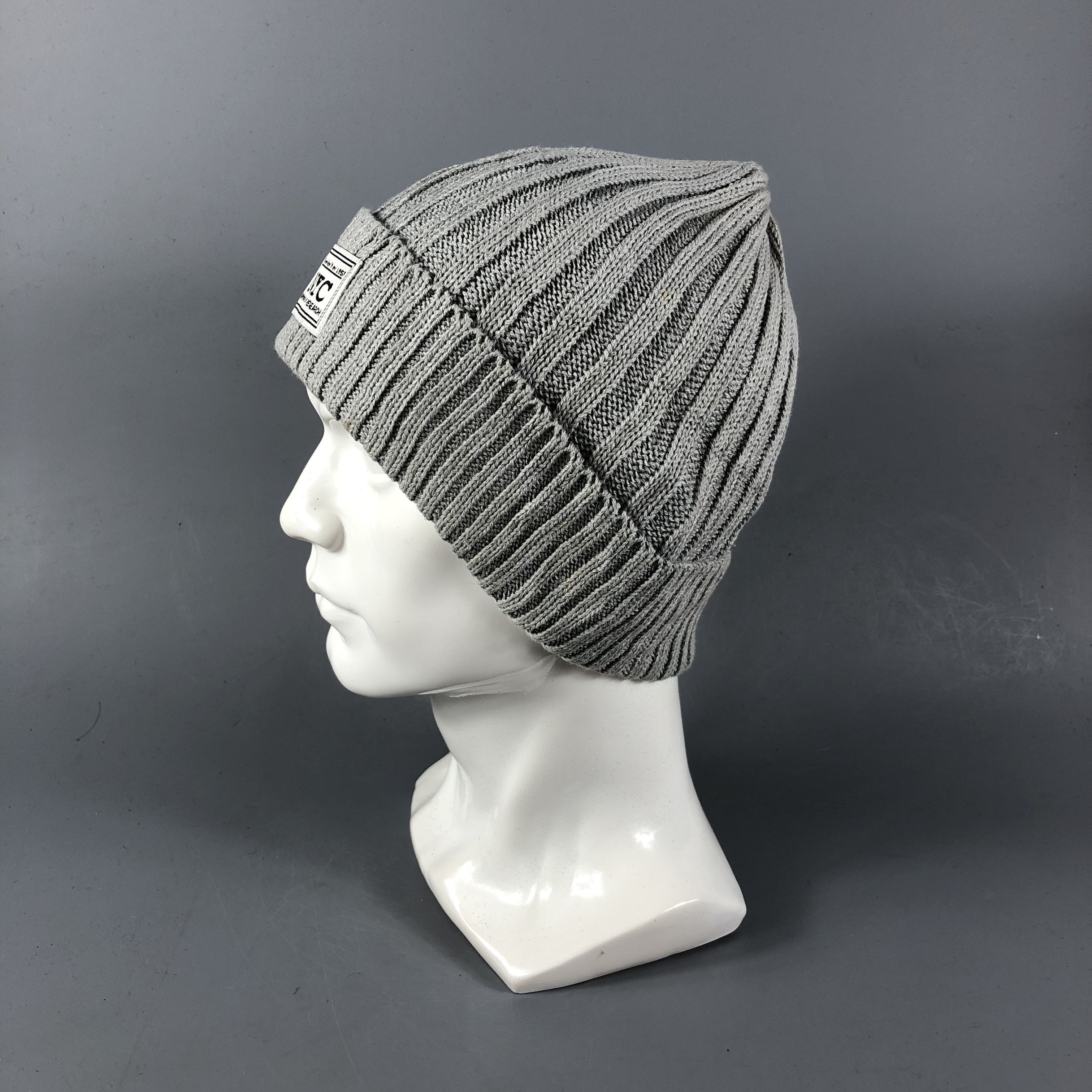 Vintage NYC Brooklyn Research Cotton Beanie Snowcap Snow Hat B805 Size ONE SIZE - 2 Thumbnail