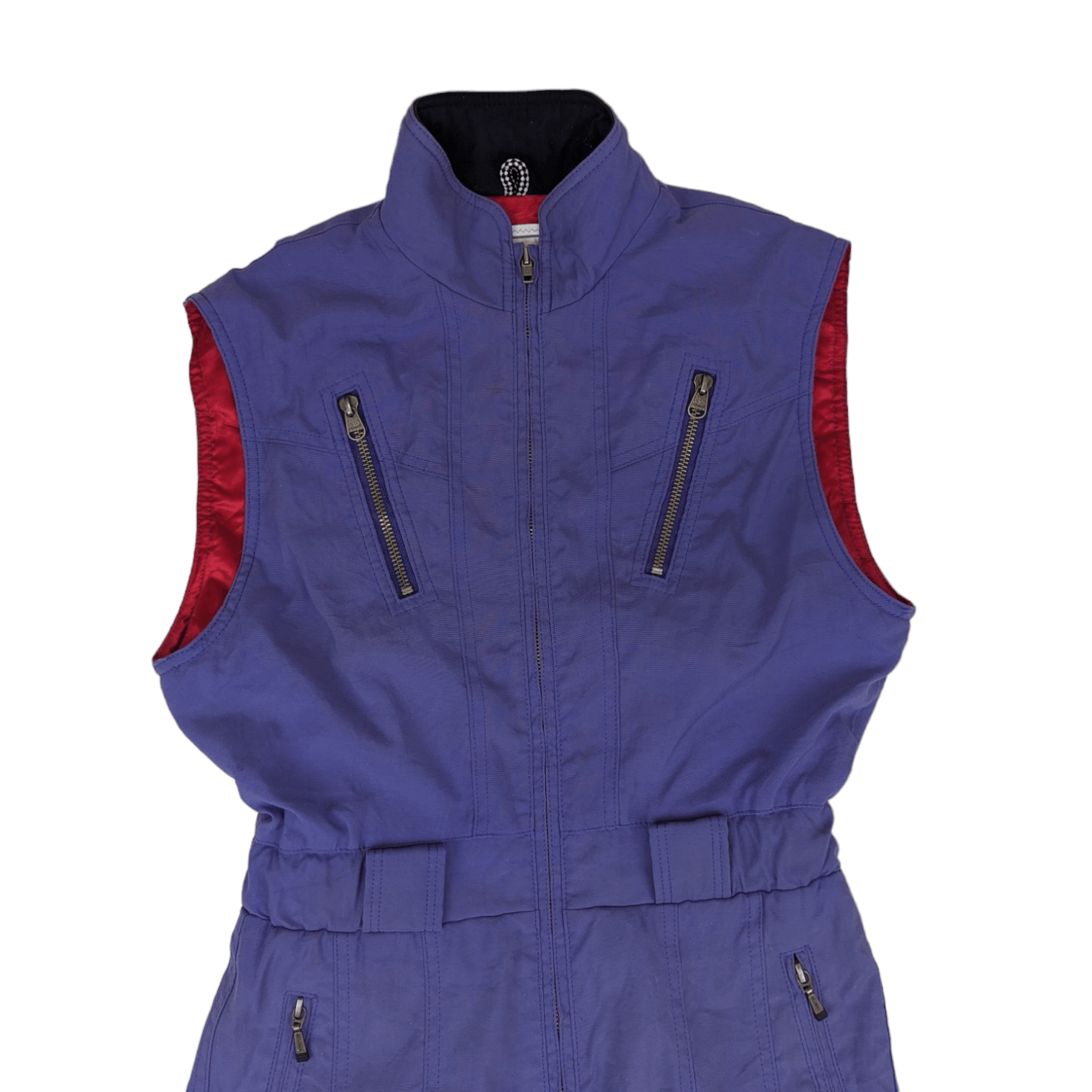Ellesse Vintage 90's ELLESSE Sleveless Overall Jumpsuit Size US 30 / EU 46 - 4 Thumbnail