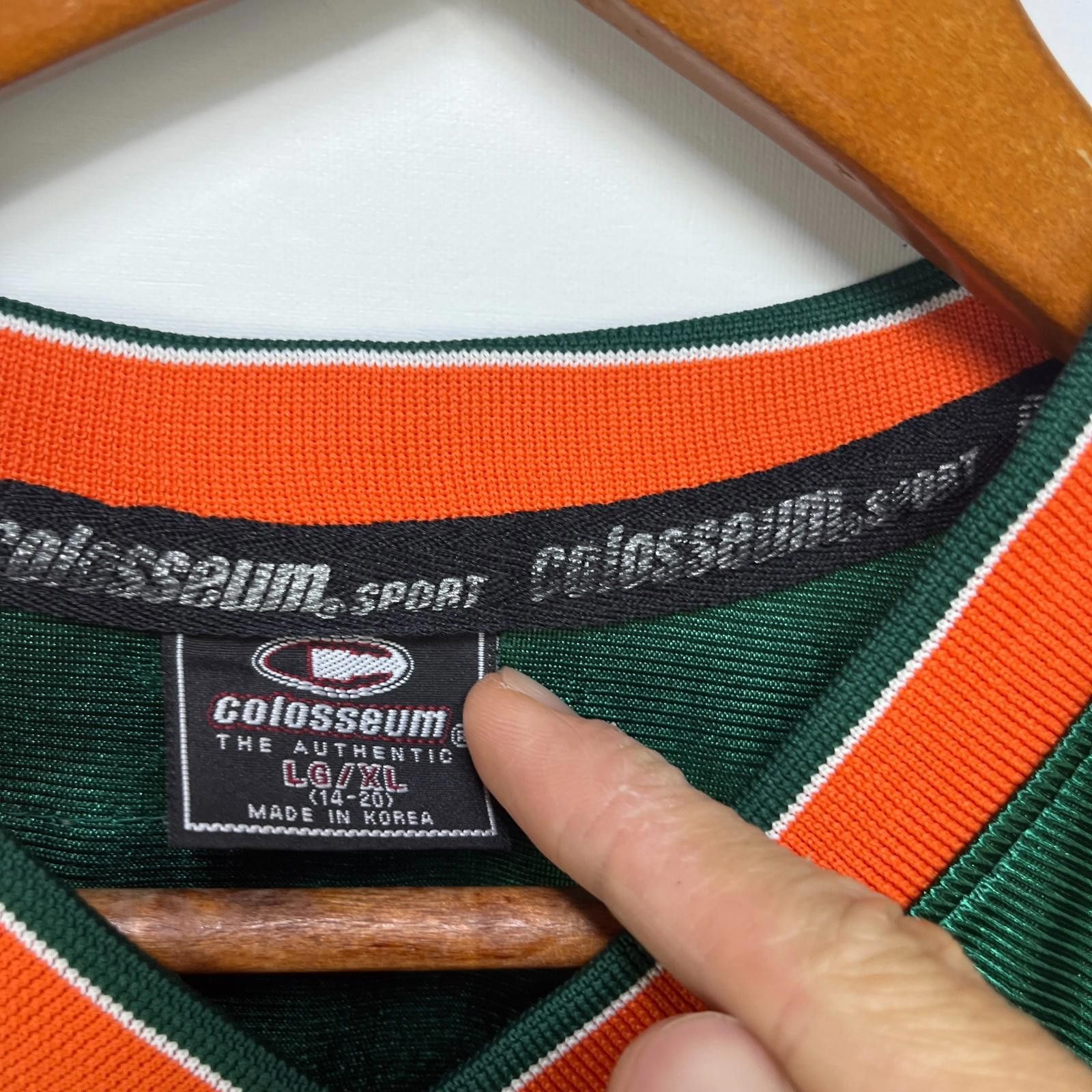 Other Vintage Miami Hurricanes Football Jersey Youth Large XL Size ONE SIZE - 5 Thumbnail