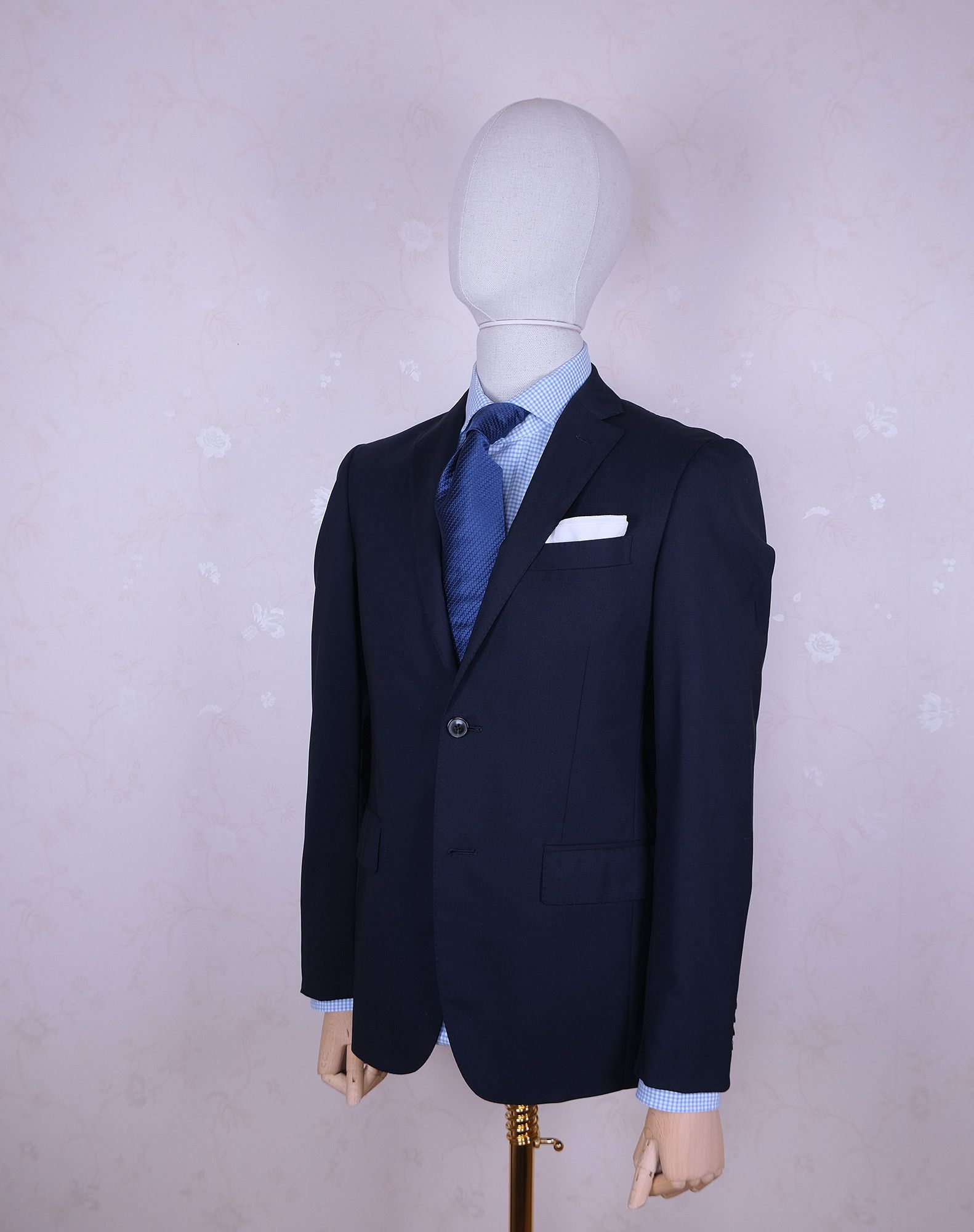 Pal Zileri Pal Zileri, Navy Blue Suit, Size 46 or 48, Slim, RRP 950 e Size 36R - 3 Thumbnail