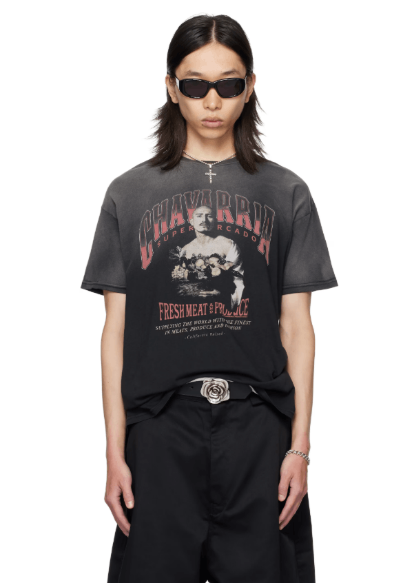 Willy Chavarria BNWT AW25 WILLY CHAVARRIA SAN CHACHI PRODUCE EASY TEE L Size US L / EU 52-54 / 3 - 1 Thumbnail