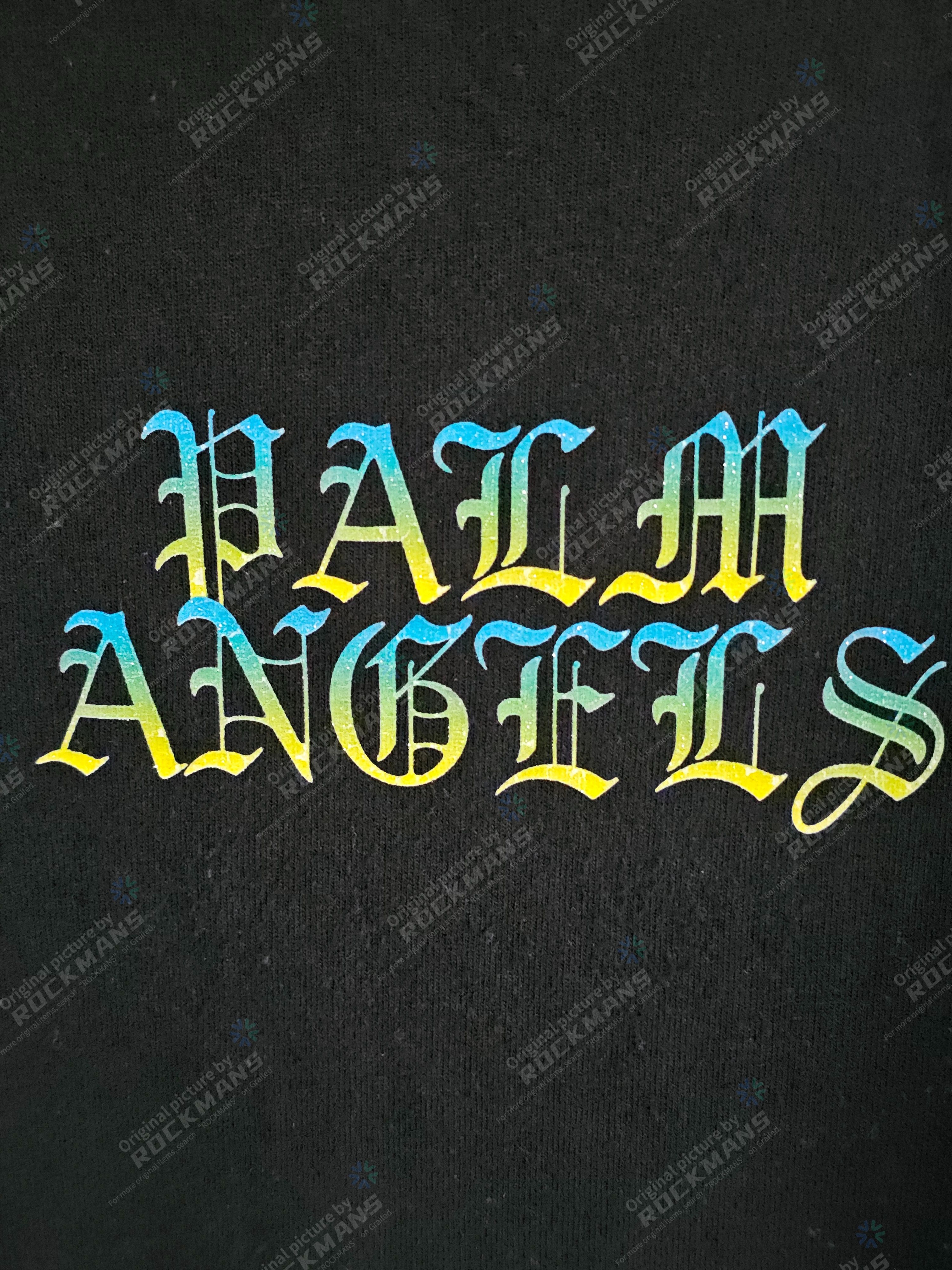 Palm Angels Palm Angels Gothic Logo Oversized T-Shirt Size L Size US L / EU 52-54 / 3 - 2 Thumbnail