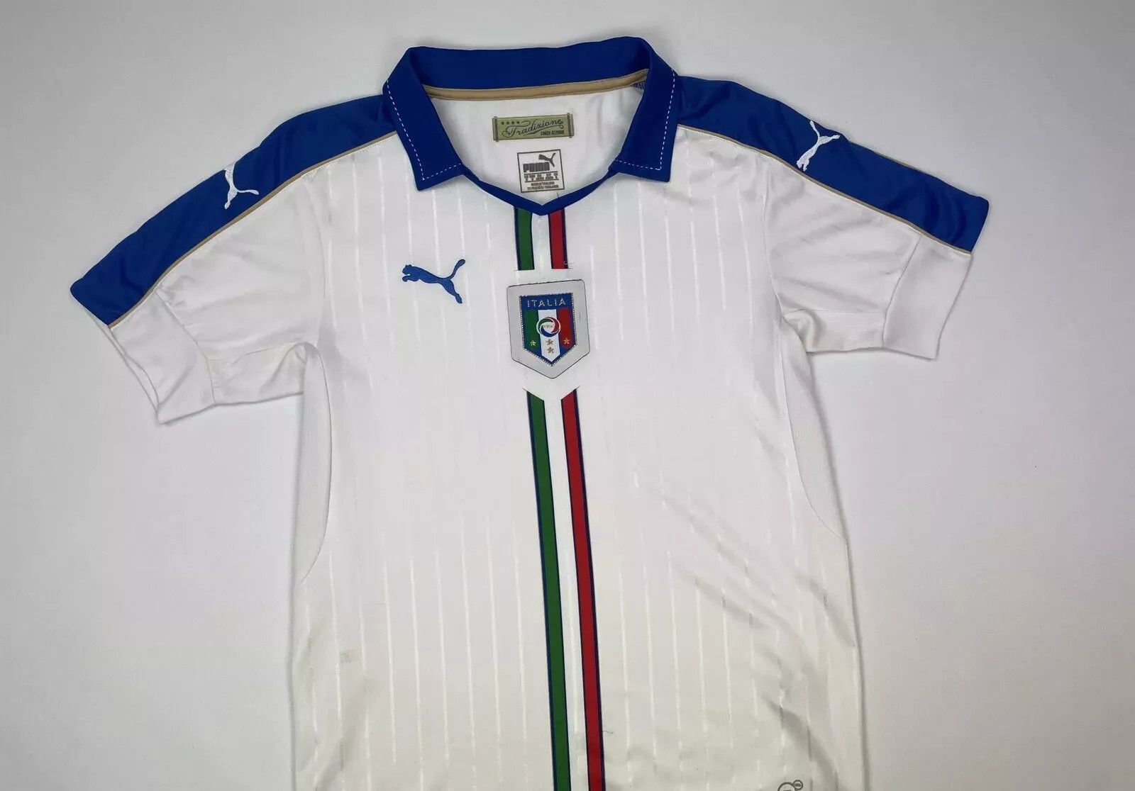 Puma NATIONAL ITALY 2016 2017 AWAY JERSEY SHIRT CALCIO SOCCER Size US S / EU 44-46 / 1 - 2 Thumbnail