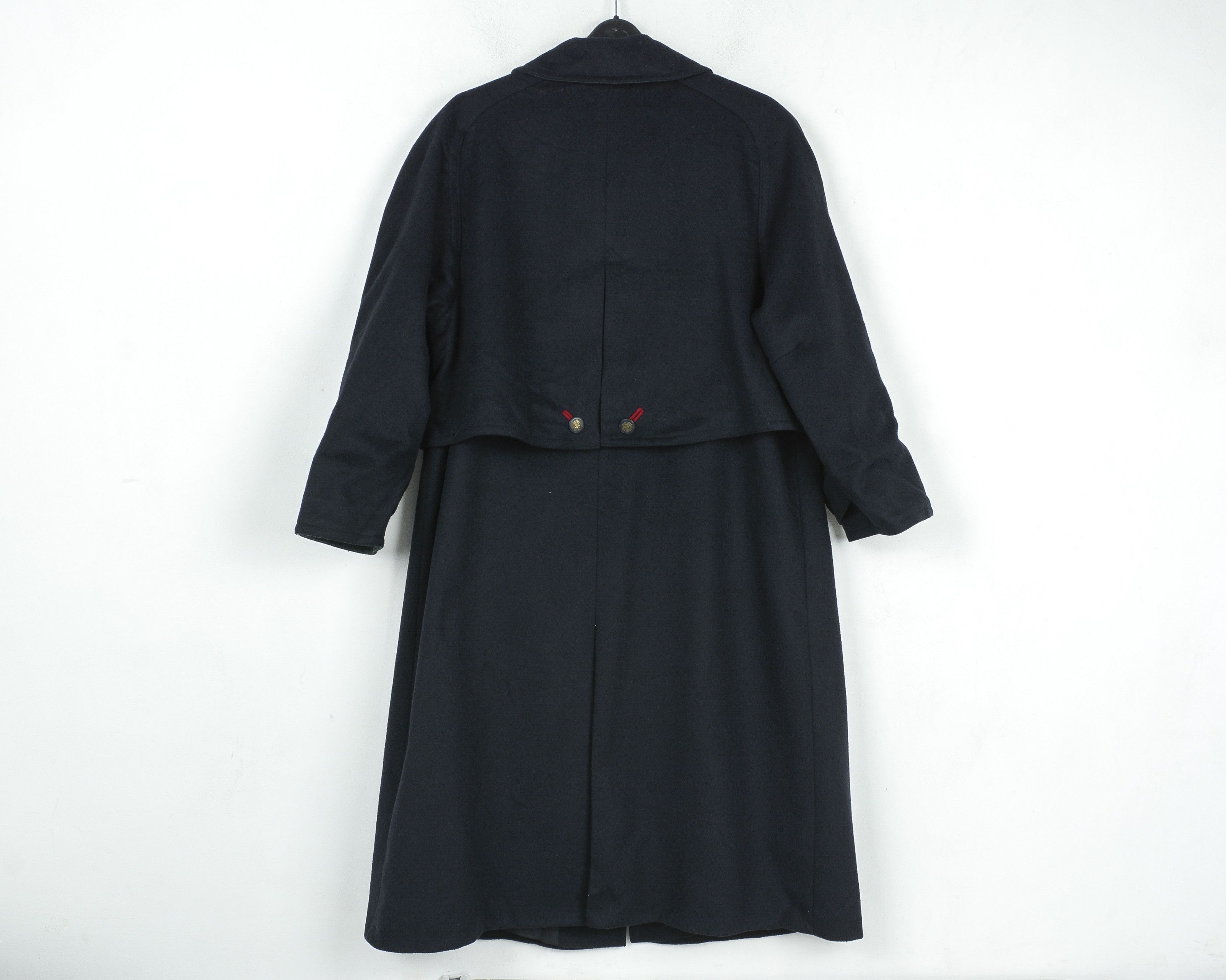 Vintage Original Aquila Alpacca Loden Alpaca Wool Coat Button Up Size L / US 10 / IT 46 - 9 Thumbnail