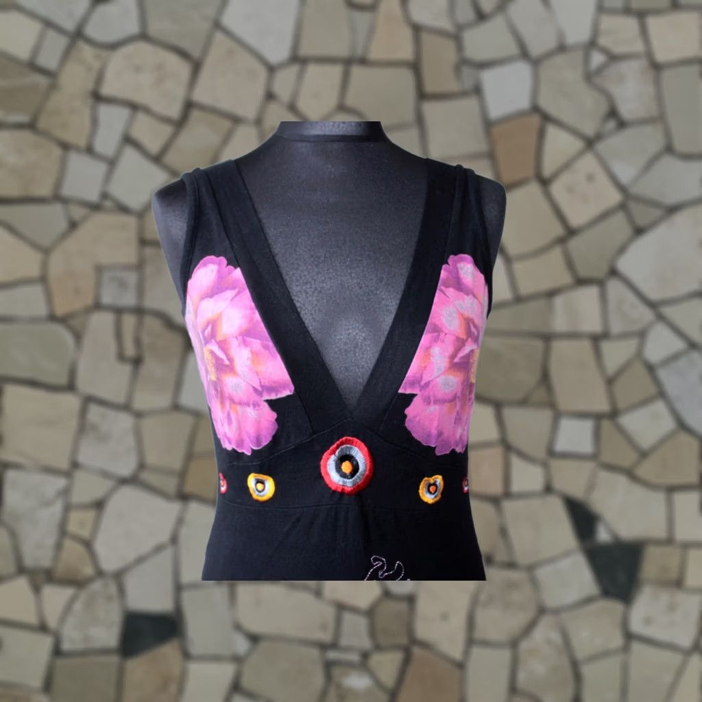 Desigual Desigual Dress Womens Midi A-Line Multicoloured M 98cm 44cm Desigual Dress Womens Midi Multicoloured A-Line M Size M / US 6-8 / IT 42-44 - 1 Thumbnail