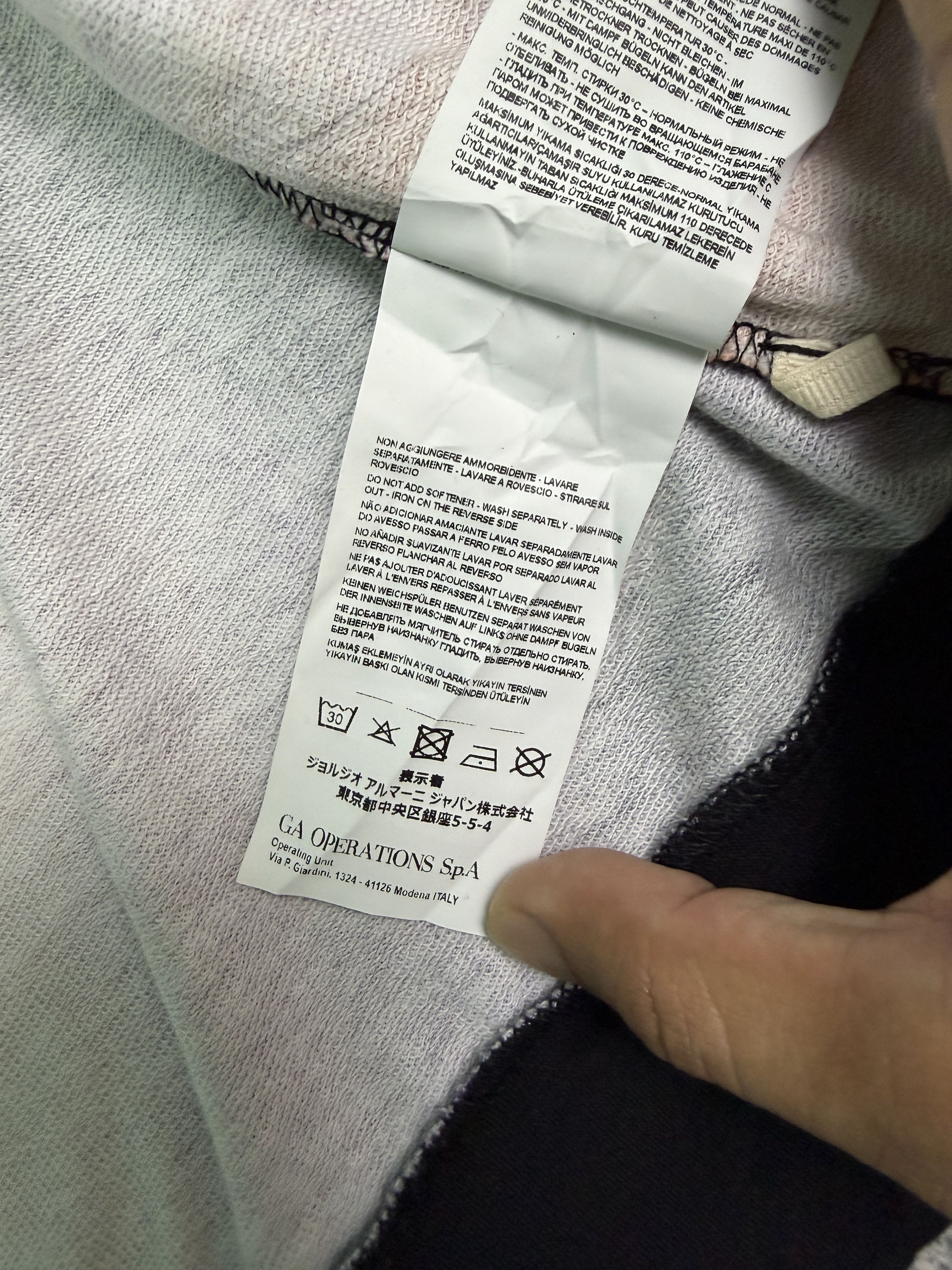 Emporio Armani EA7 Panoramic Scenic Zip Up Sweater Made in Peru Small Size Size US S / EU 44-46 / 1 - 18 Thumbnail