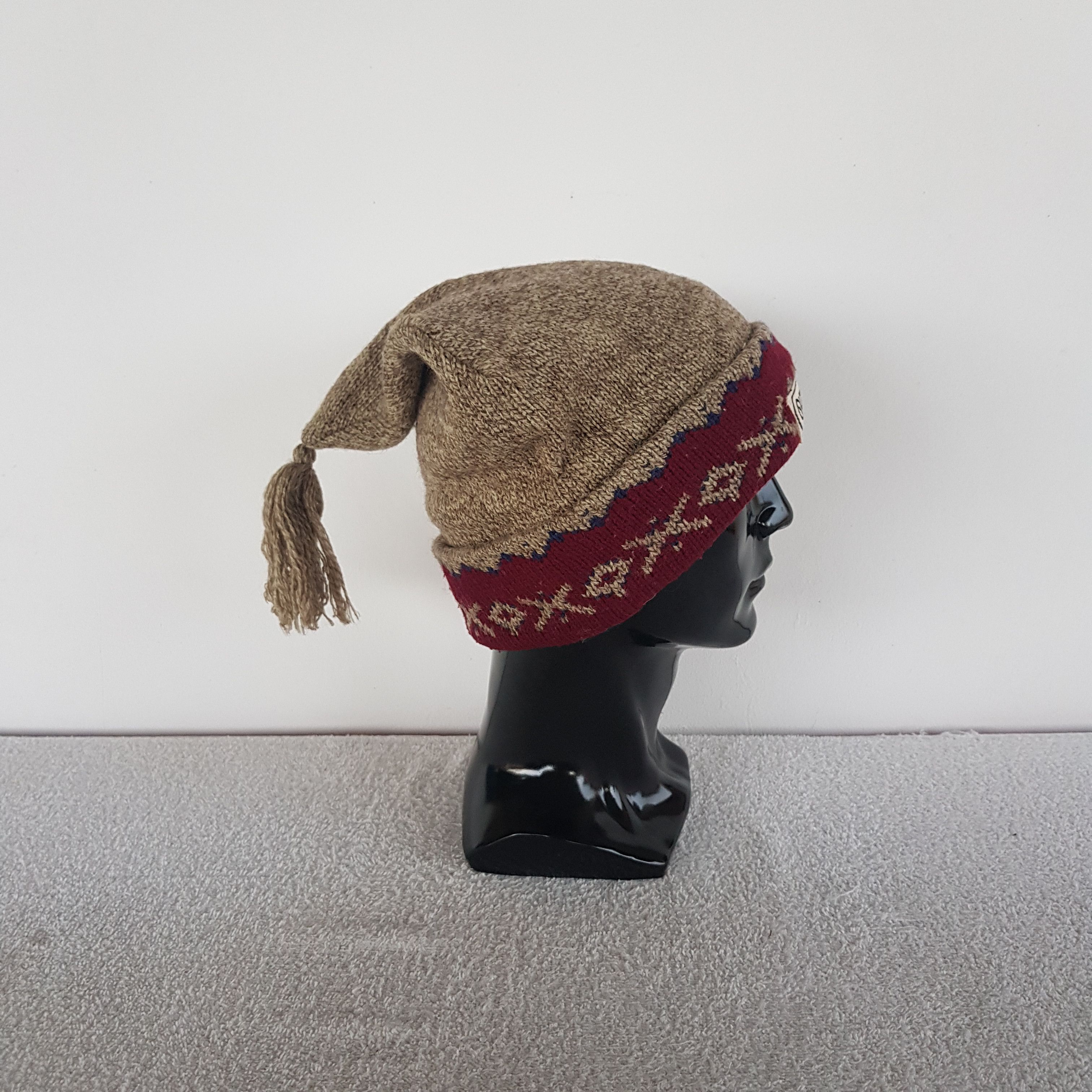 Other Vintage Outdoor Beanie Knit Crochet Snow Caps Ski Hats. Size ONE SIZE - 3 Thumbnail