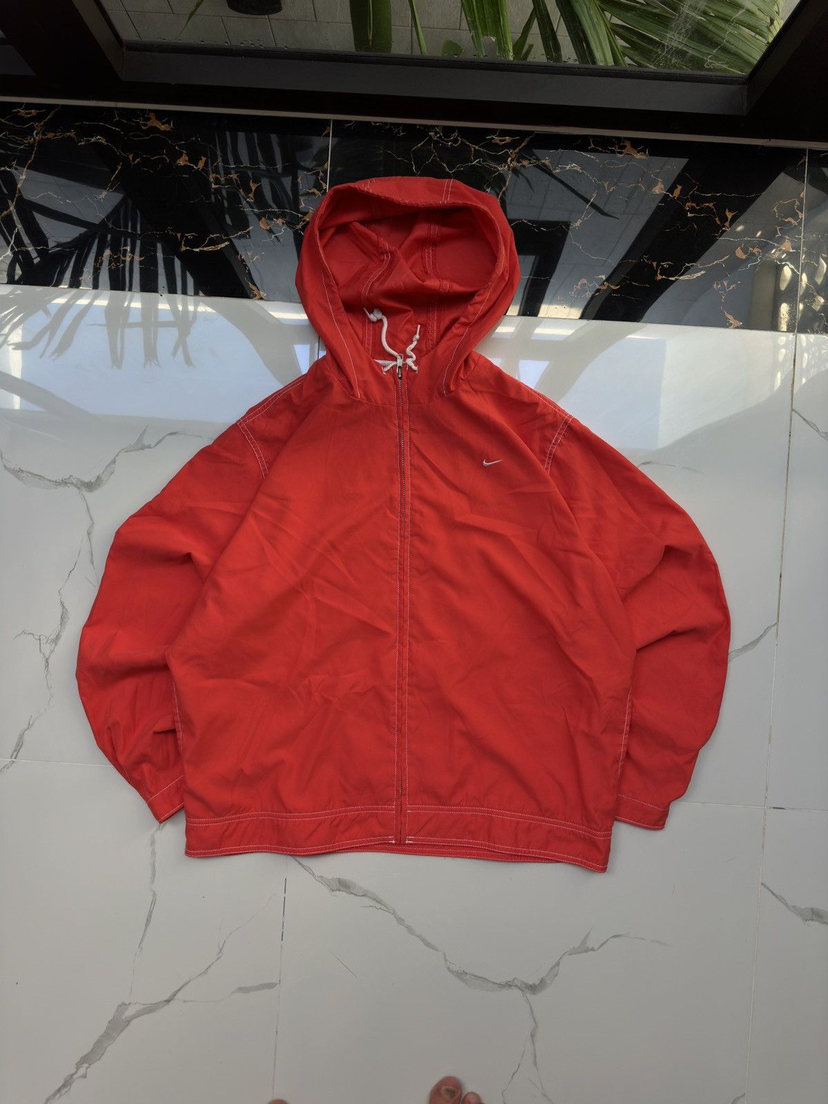 Nike × Vintage NIKE VINTAGE BASIC LOGO STREETWEAR LIGHT JACKET Size US L / EU 52-54 / 3 - 2 Thumbnail