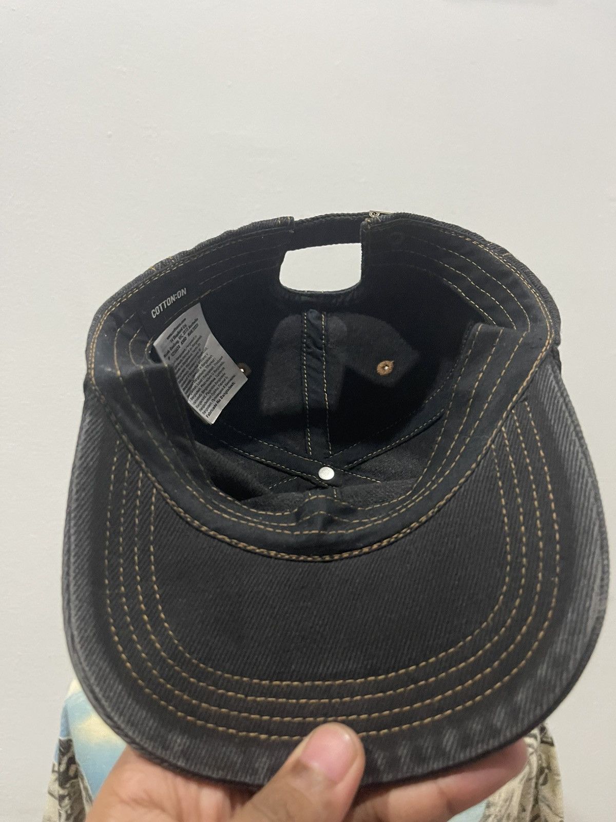Cotton On Catton On Cap Canvas/Denim Material Size ONE SIZE - 5 Thumbnail