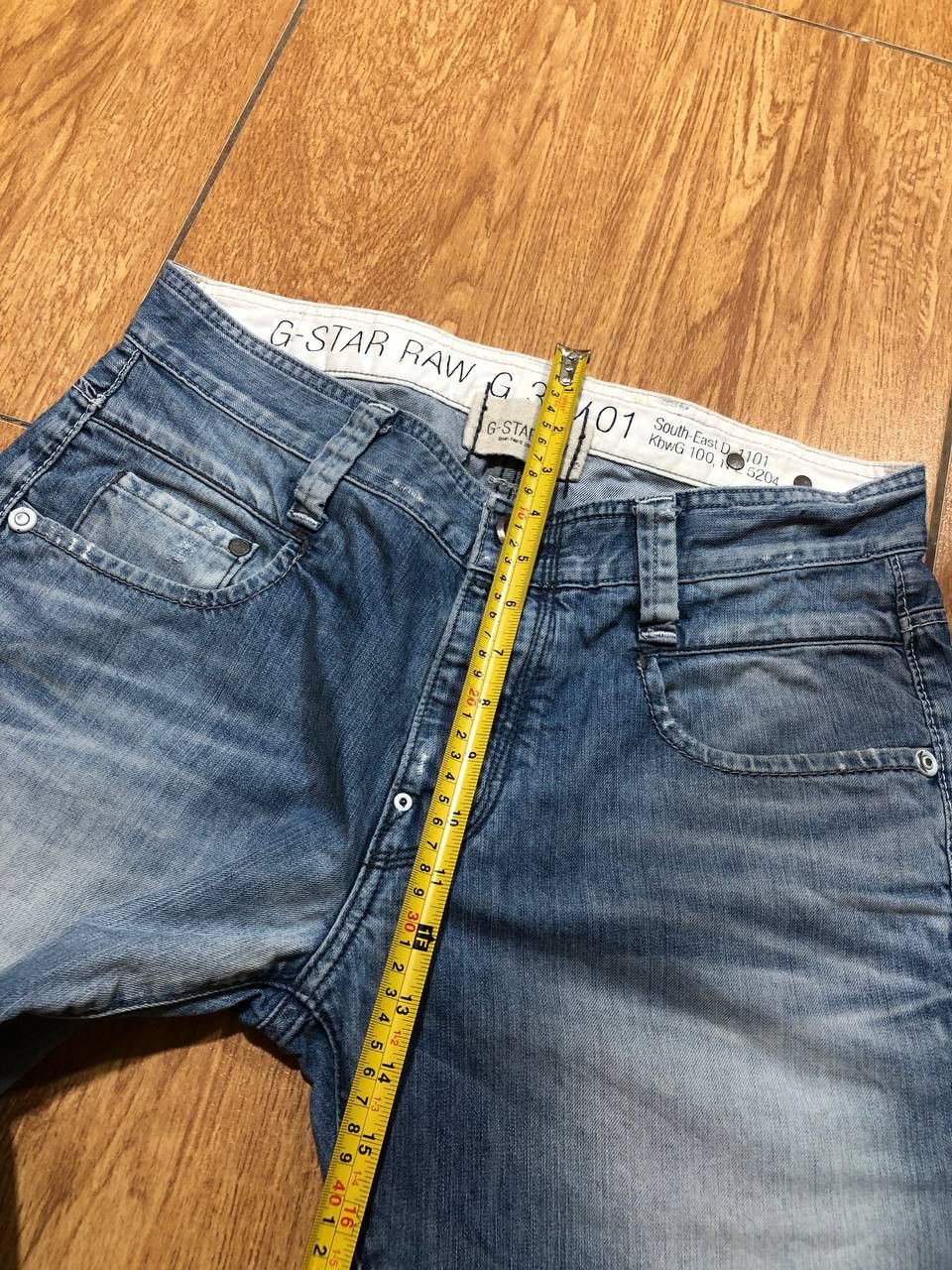 G-Star G Star Raw 3301 Straight Jeans Raw Denim Streetwear Fashion Size US 34 / EU 50 - 5 Thumbnail