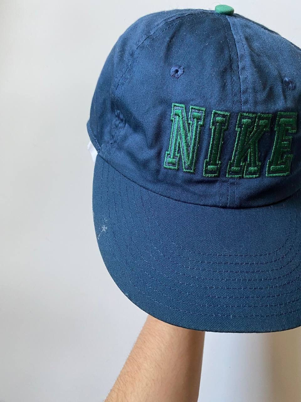 Nike Vintage Nike Hat OS big logo Cap Size ONE SIZE - 3 Thumbnail