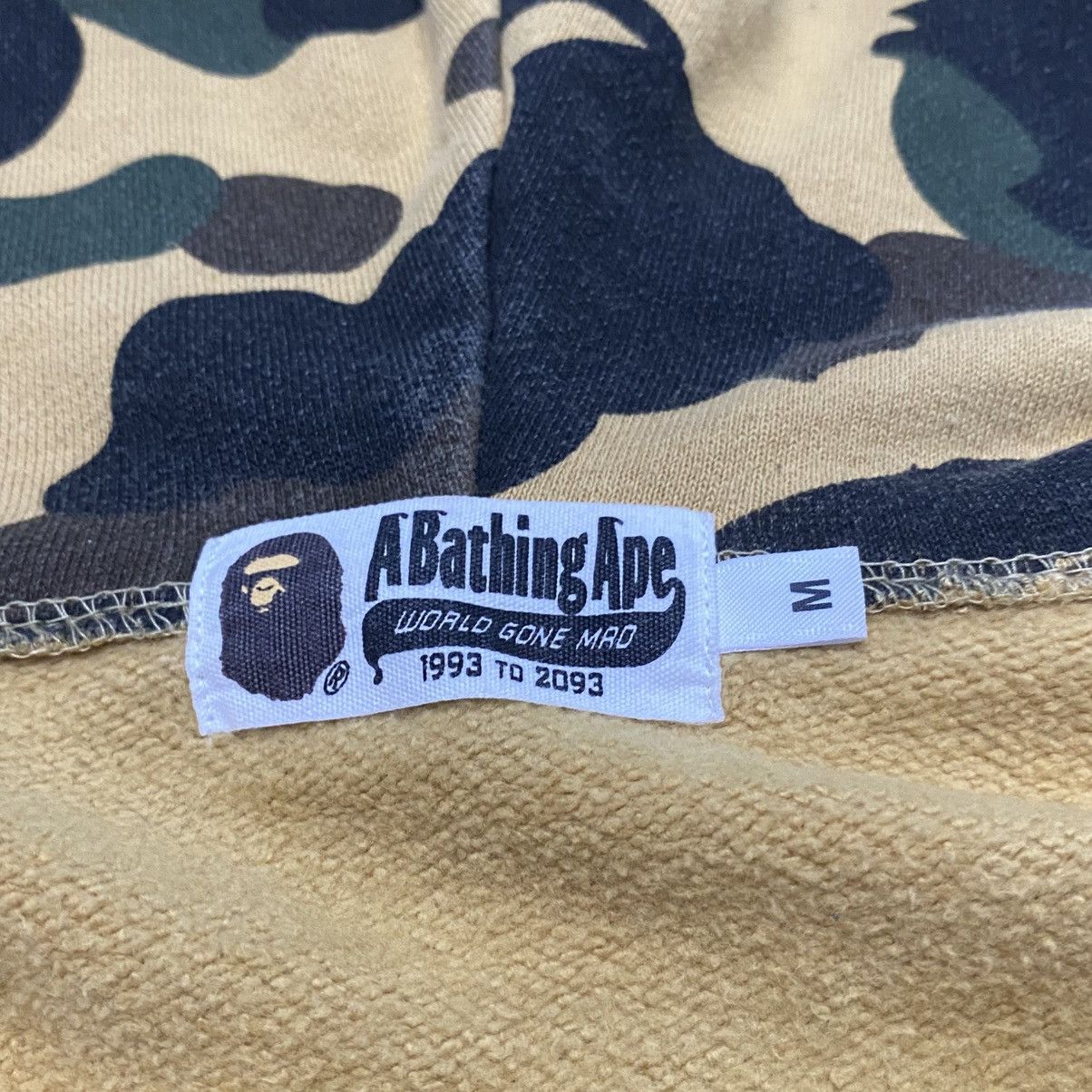Bape Bape Spellout Full Zip Camo Hoodie Size US M / EU 48-50 / 2 - 4 Thumbnail