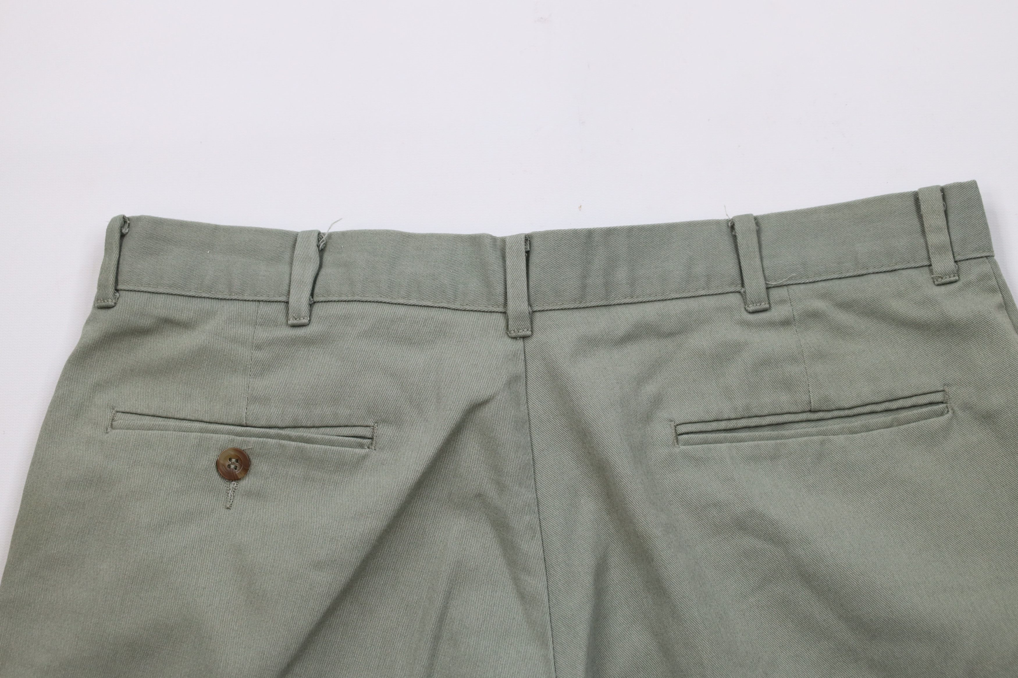 Vintage Vintage 90s Streetwear Above Knee Chino Golf Shorts Green Size US 34 / EU 50 - 9 Thumbnail