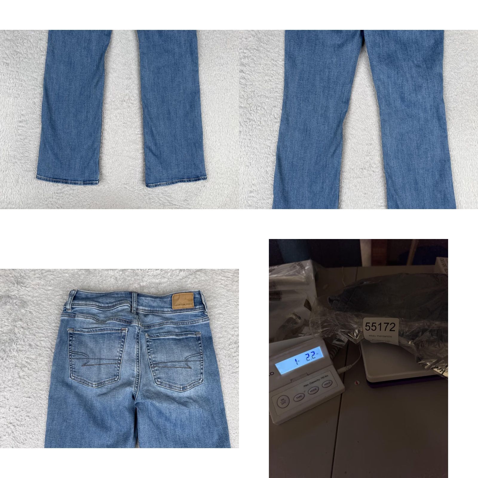 American Eagle Outfitters American Eagle Outfitters Jeans Womens Bootcut 2 Blue Mid Rise 26x29 Stretch Size 26" / US 2 / IT 38 - 10 Thumbnail