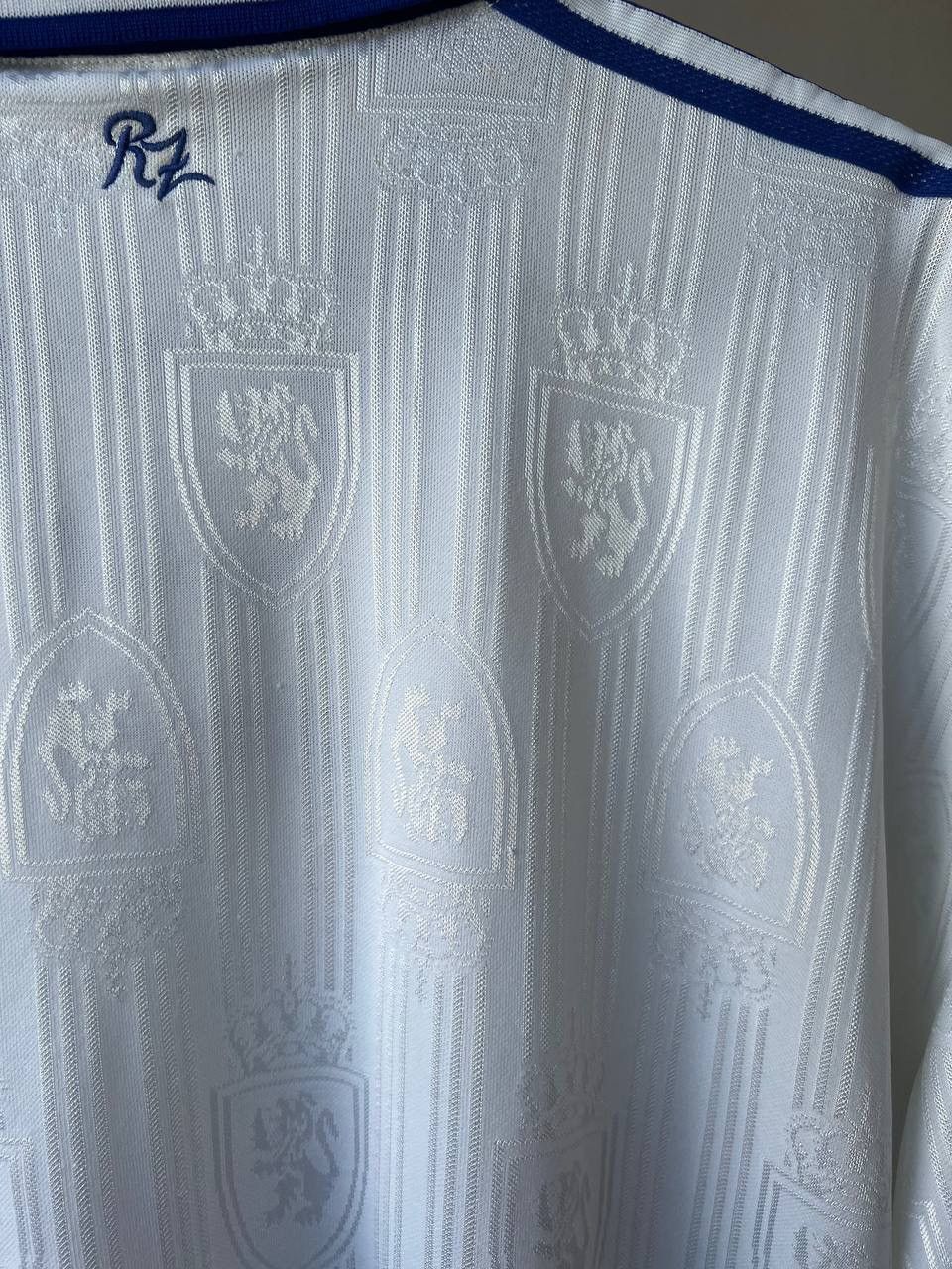 Vintage 1997/98 REAL ZARAGOZA HOME SOCCER JERSEY FOOTBALL SHIRT SZ L Size US L / EU 52-54 / 3 - 14 Thumbnail