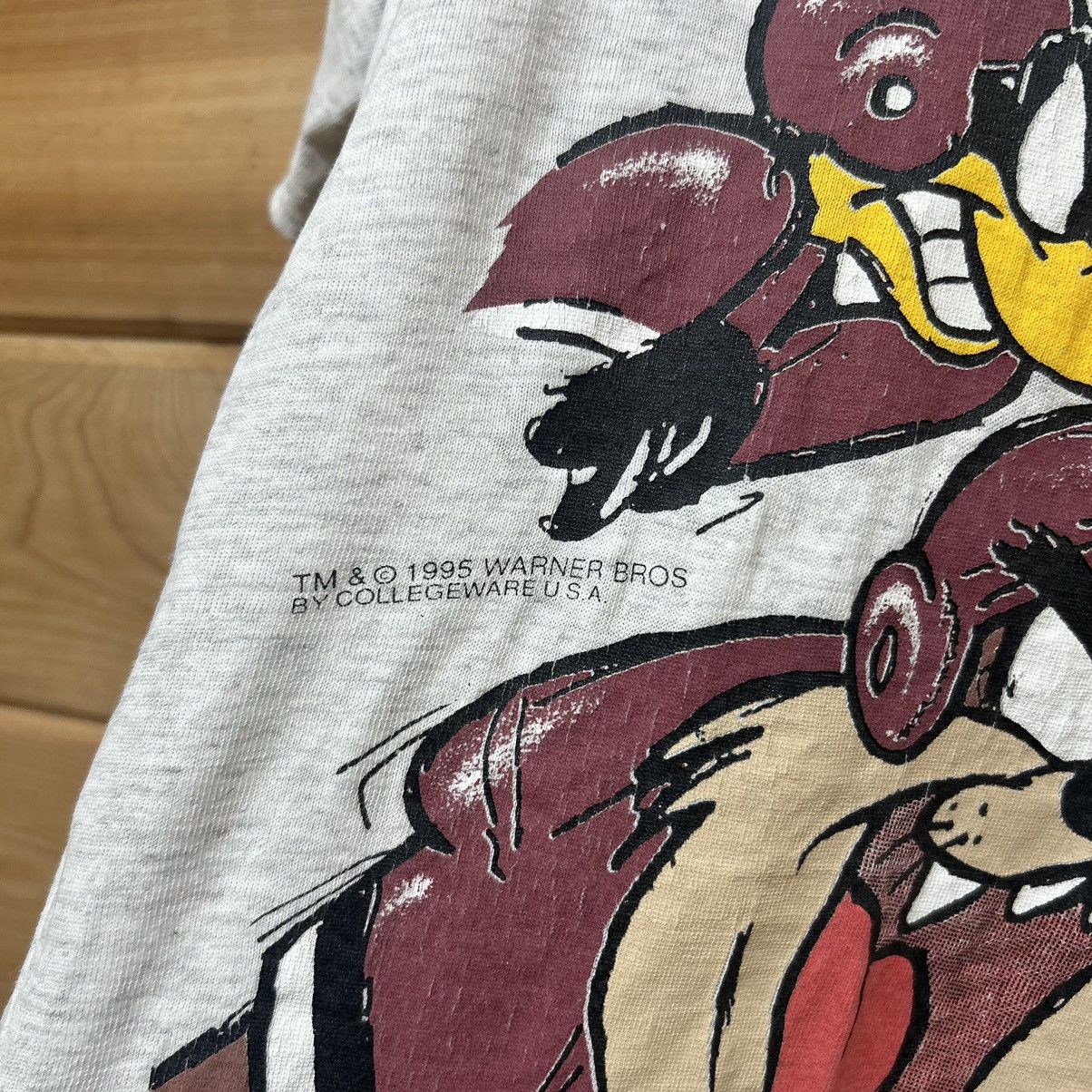 Vintage Vintage 90s Texas A&M Taz Looney Tunes Distressed T Shirt Size US L / EU 52-54 / 3 - 13 Thumbnail