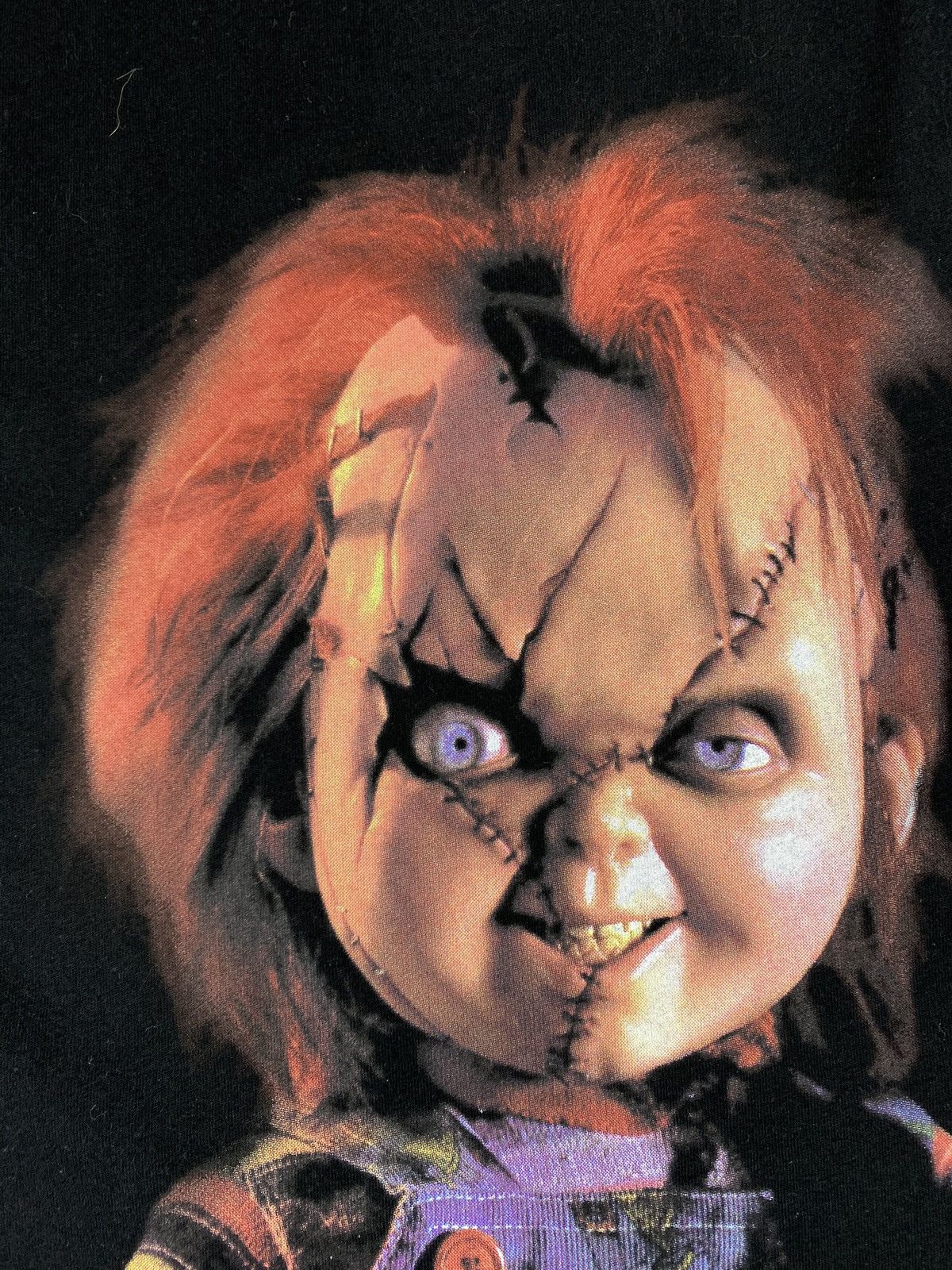 Vintage Vintage Chucky Promo Tee Shirt Horror Face Dead Size US XXL / EU 58 / 5 - 4 Thumbnail