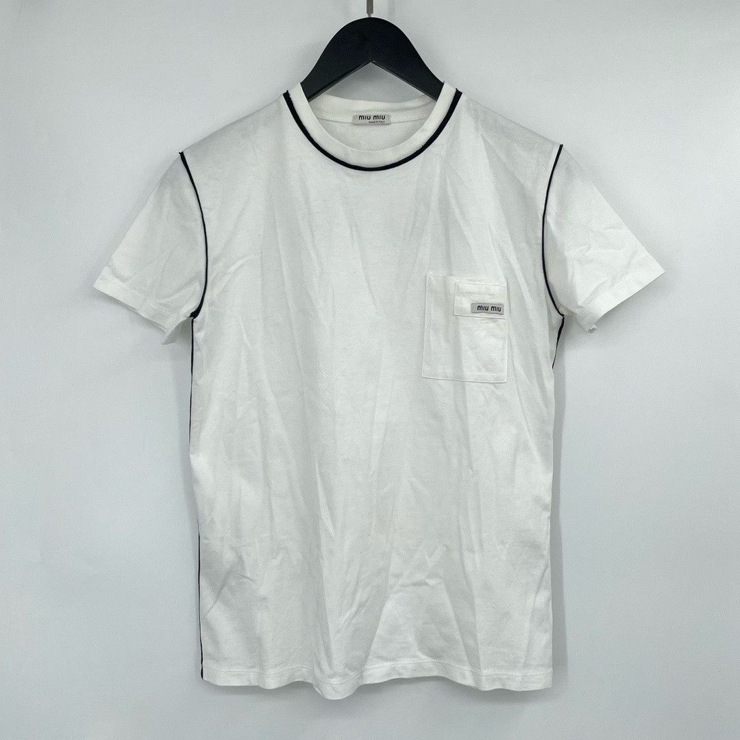 Miu Miu Miu Miu T-Shirt S Women Size M / US 6-8 / IT 42-44 - 1 Thumbnail