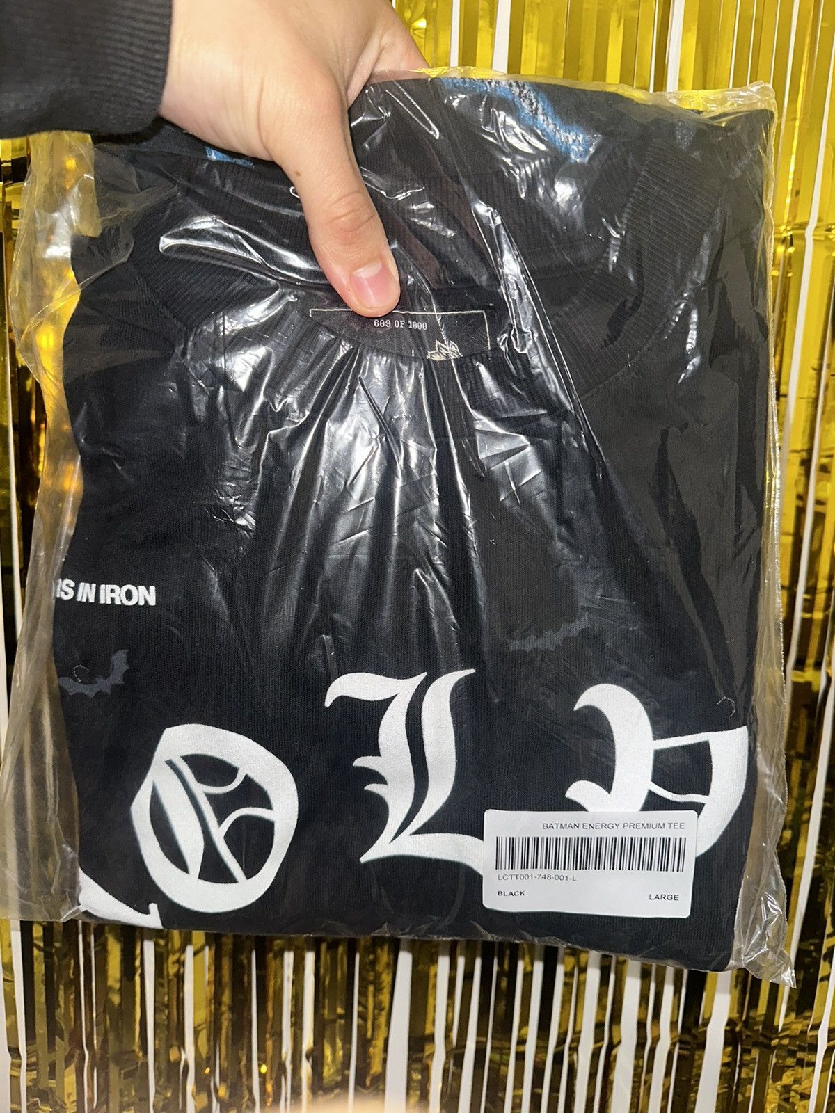 Darc Sport DARC SPORT X BATMAN X BANE “ BATMAN ENERGY” SHIRT - LARGE Size US L / EU 52-54 / 3 - 6 Thumbnail
