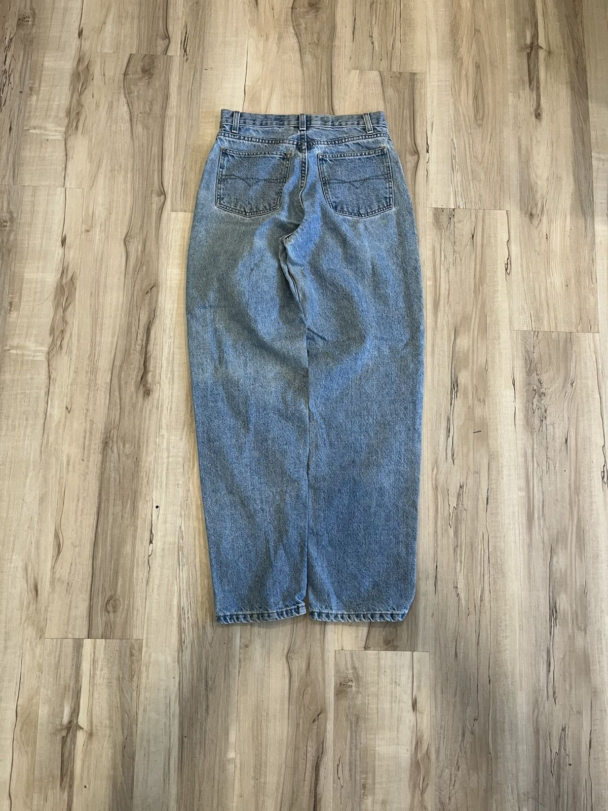 Anchor Blue × Vintage Vintage anchor blue loose wide leg jeans Size 28" / US 6 / IT 42 - 2 Thumbnail