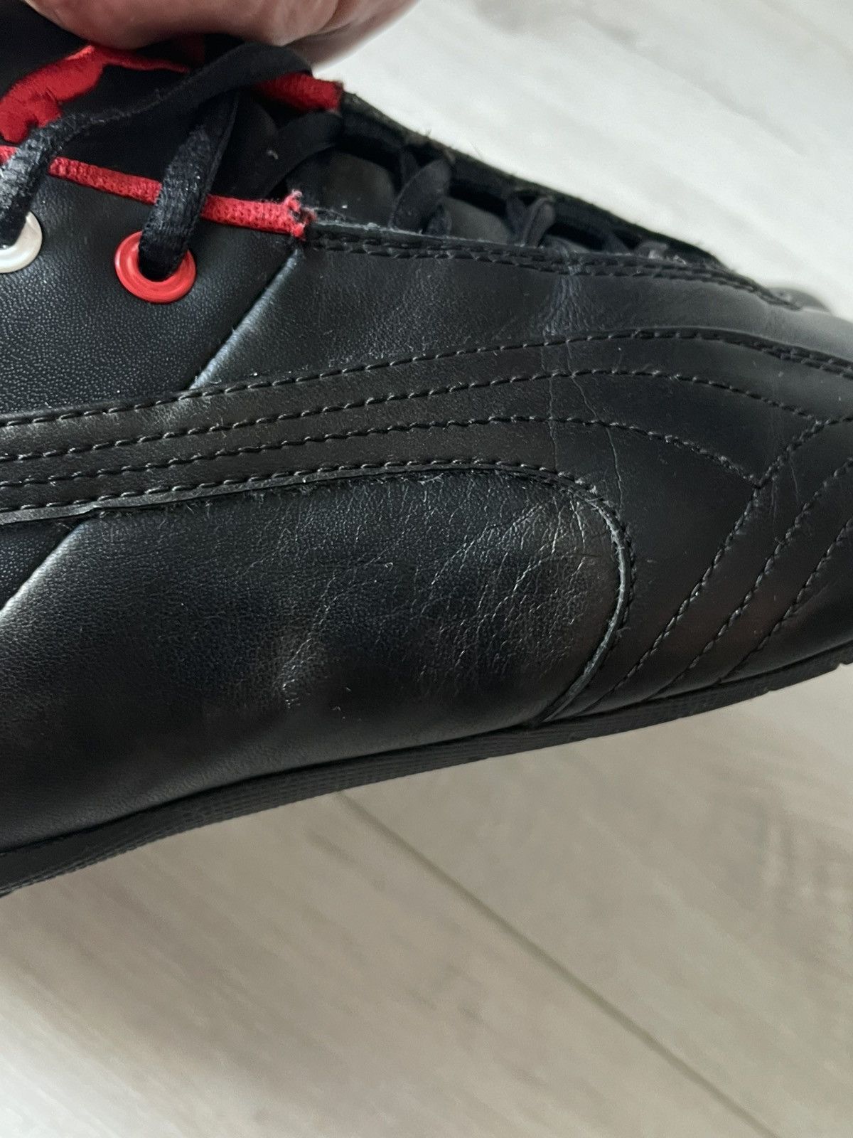Puma Vintage 00's Puma Ferrari Y2K Leather Sneakers Speedcat Size US 10 / EU 43 - 4 Thumbnail