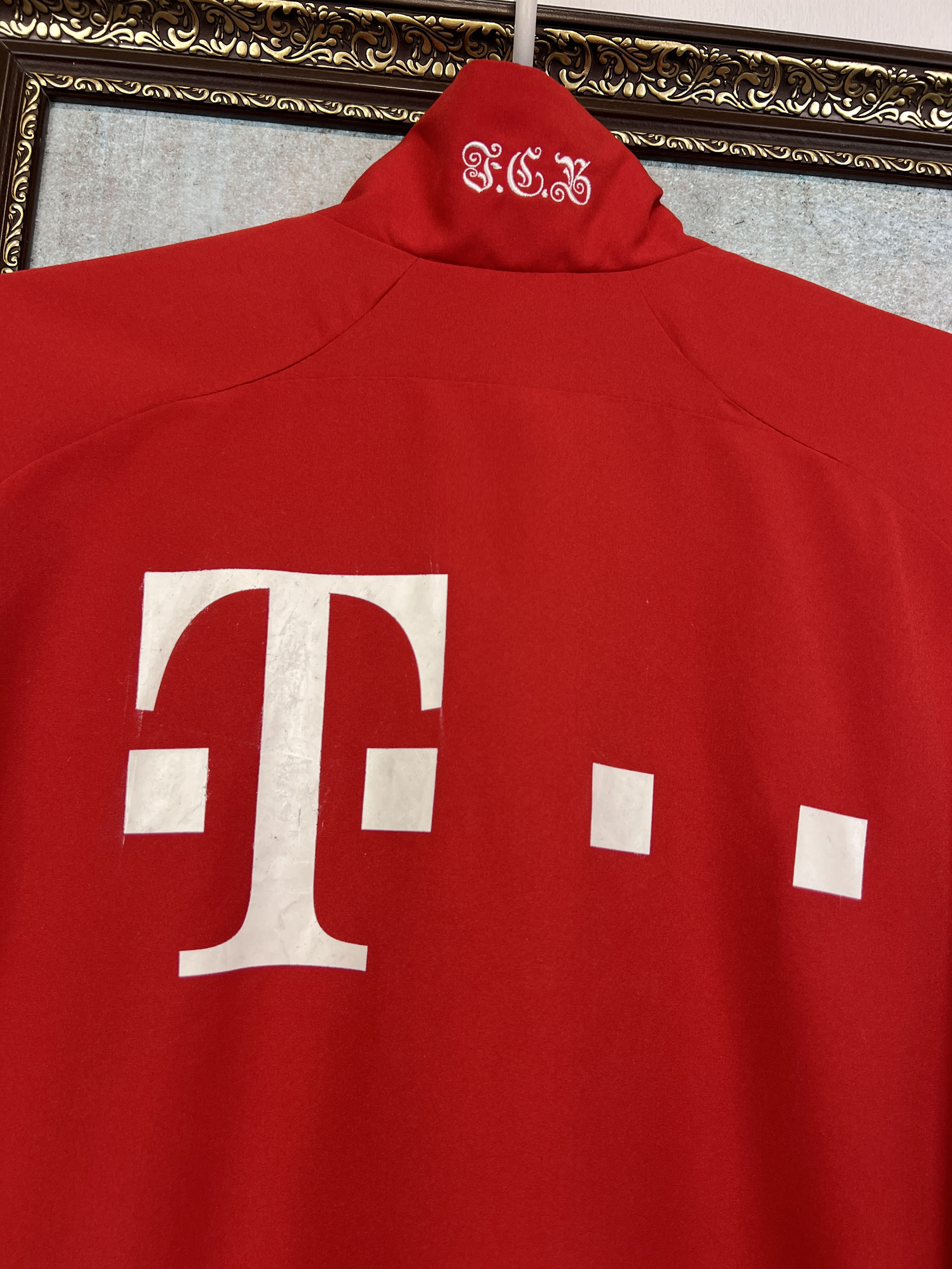 Adidas Vintage Bayern Munich Football Jacket Soccer Track Top Zip Size US M / EU 48-50 / 2 - 11 Thumbnail