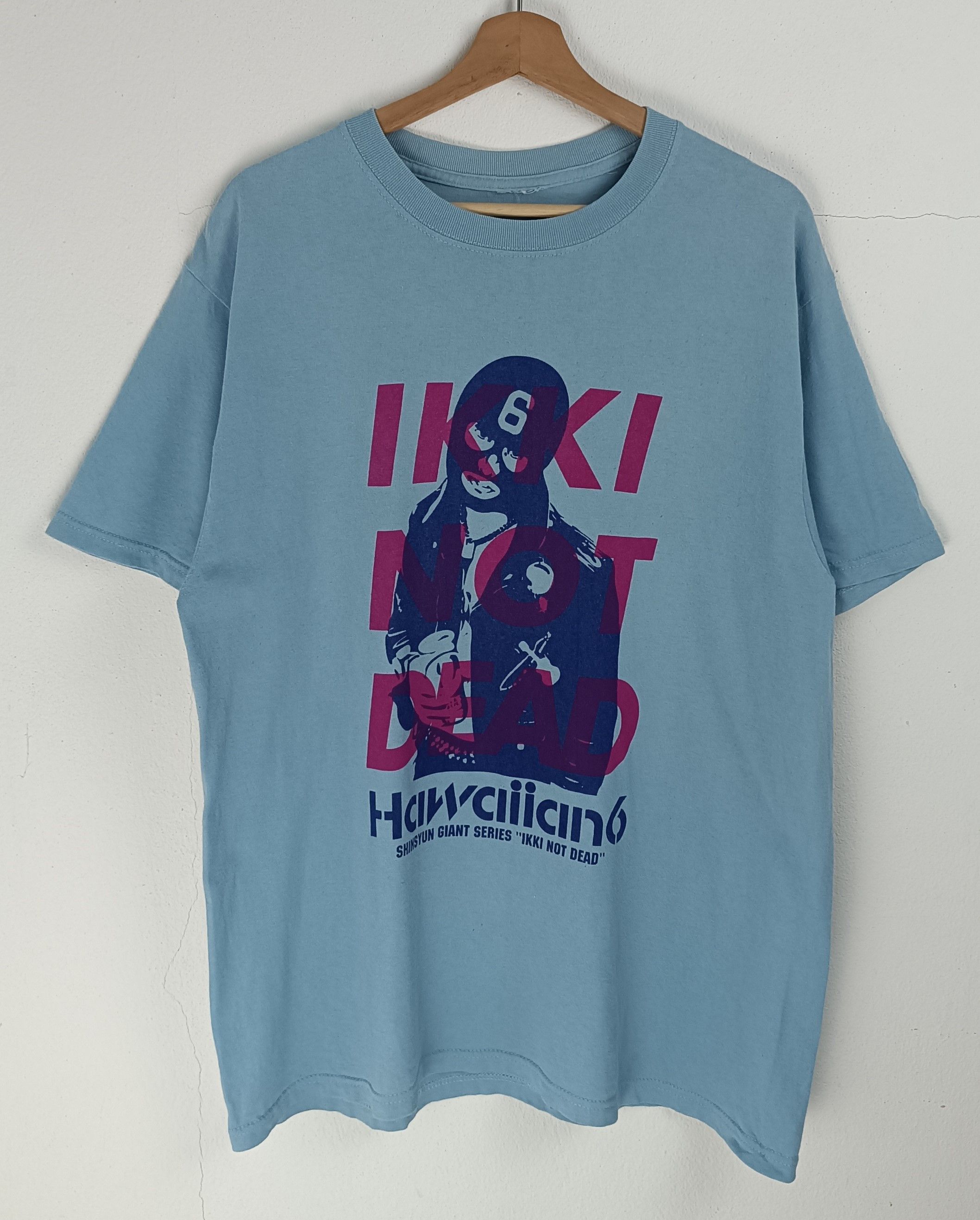 Band Tees VINTAGE HAWAIIAN6 IKKI NOT DEAD (locofrank dustbox kemuri) Size US L / EU 52-54 / 3 - 3 Thumbnail