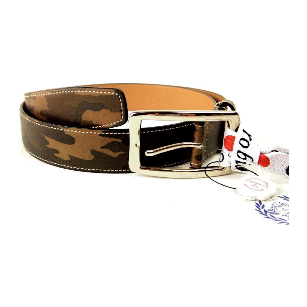 Other Other Orobianco Leather Belt Leather Belt 811014 DUTY FREE for USA Size ONE SIZE - 1 Thumbnail