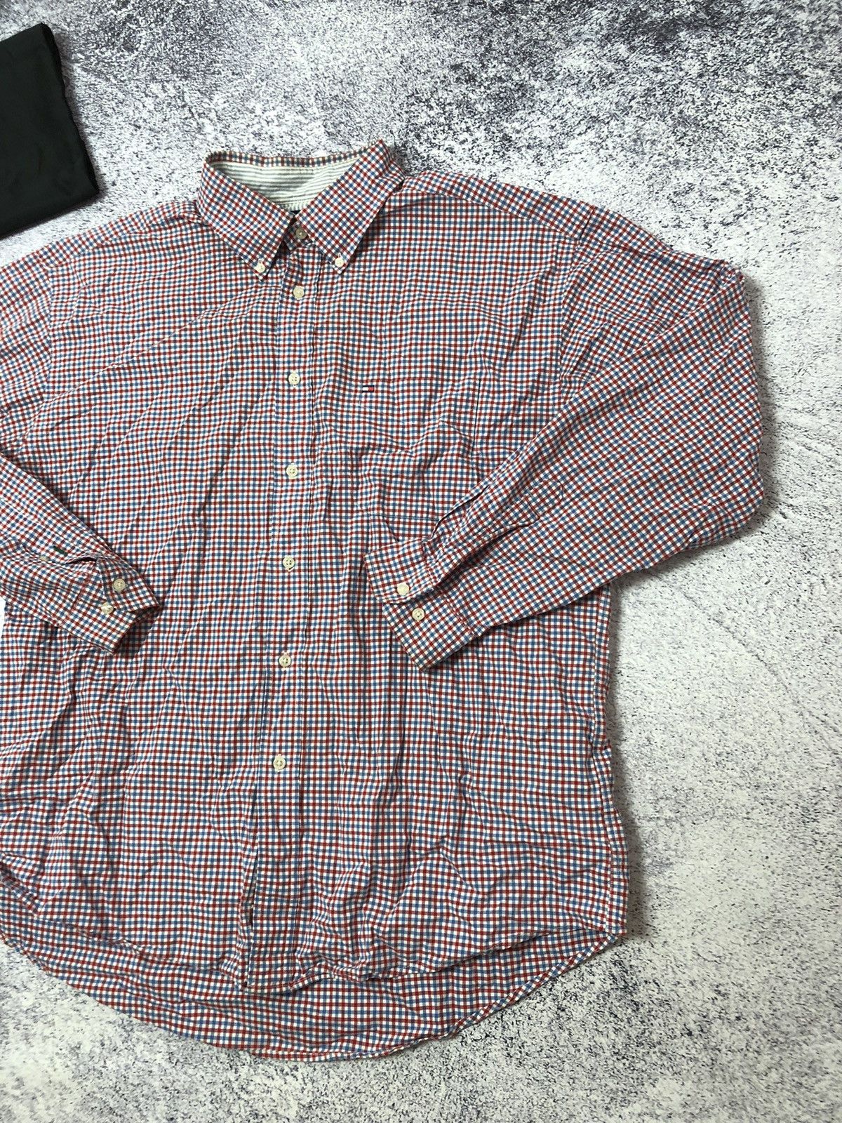 Tommy Hilfiger Men’s shirt Tommy Hilfiger size Xl y2k Size US XL / EU 56 / 4 - 2 Thumbnail