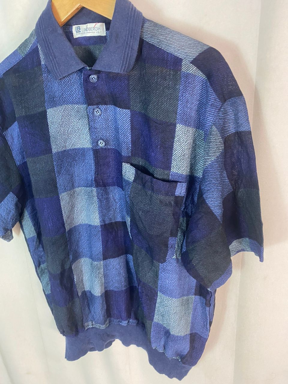 Japanese Brand × Lindbergh × Vintage Vintage Lindbergh polo shirt Size US L / EU 52-54 / 3 - 2 Thumbnail