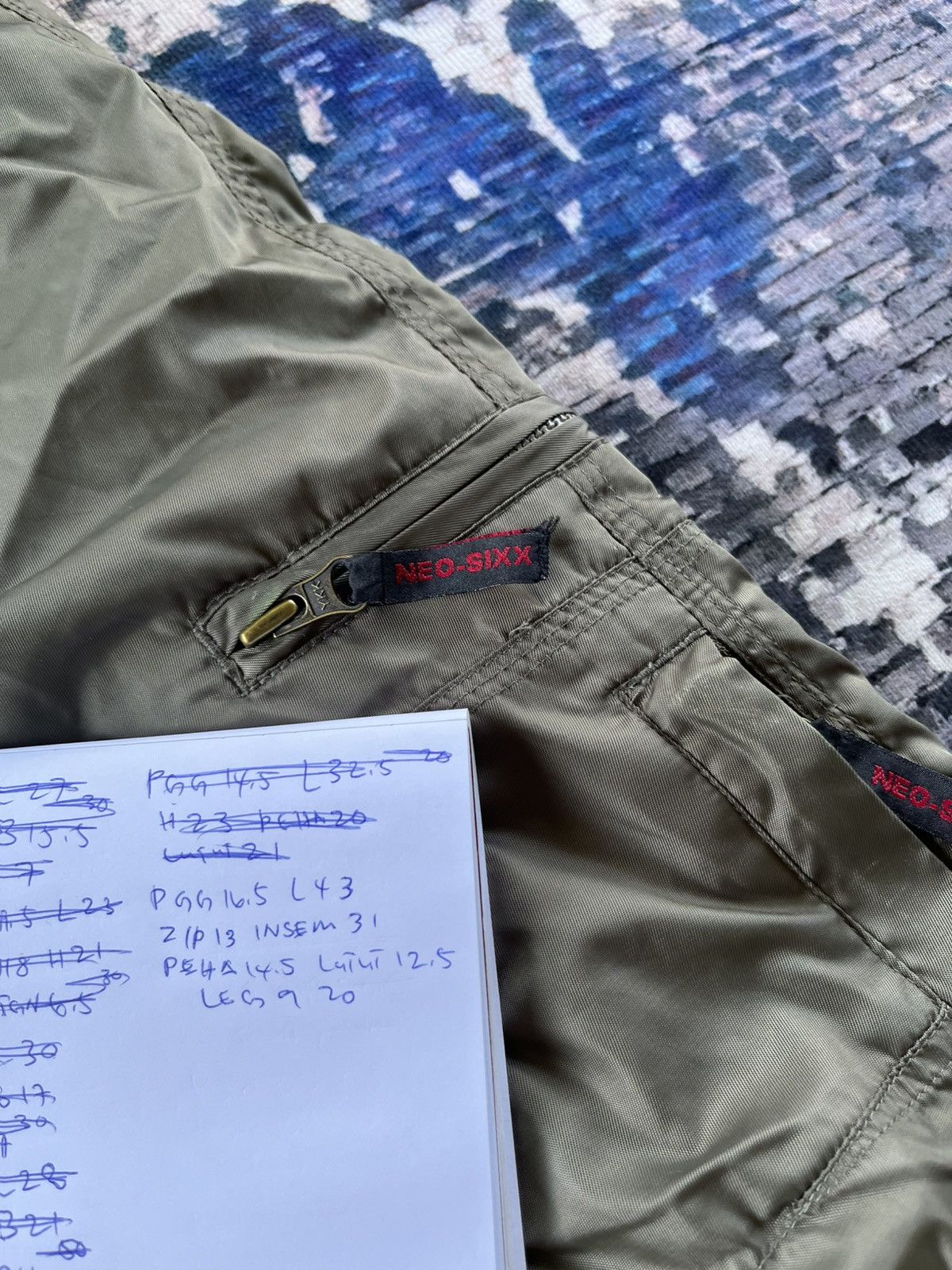 If Six Was Nine × Japanese Brand RARE Neo Sixx Parachute Multipocket Baggy Pants Size US 33 - 12 Thumbnail