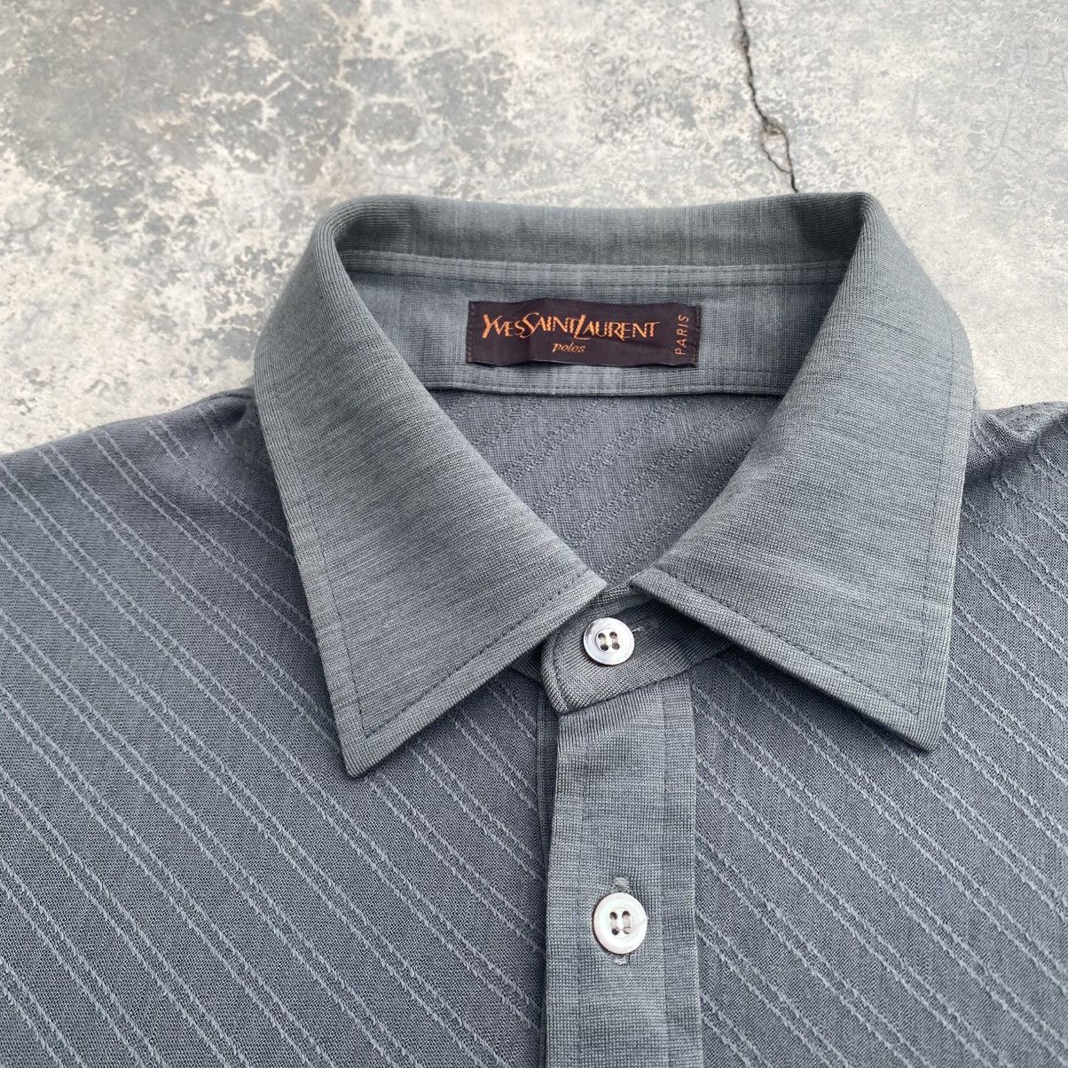 Yves Saint Laurent Very Rare 80s YSL Polo Hedi Slimane Size US M / EU 48-50 / 2 - 4 Thumbnail