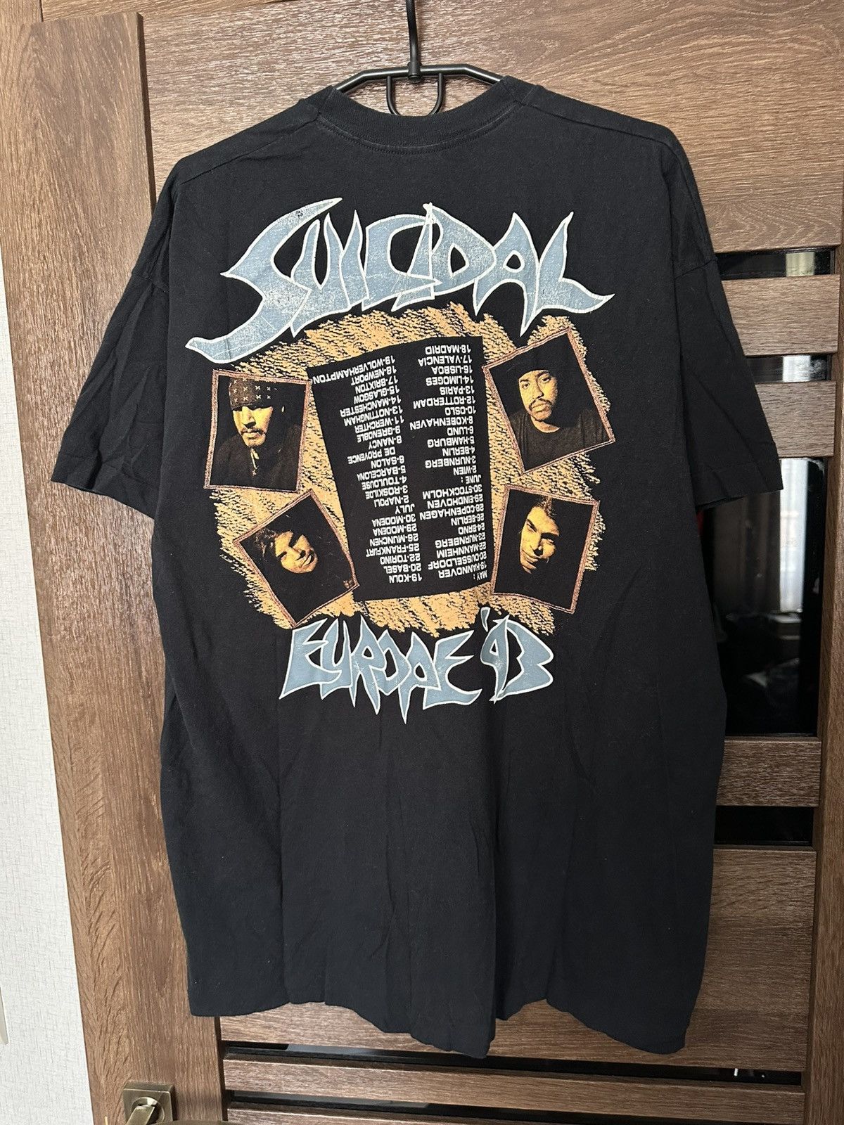 Band Tees 1992 Suicidal Tendencies The Art Rebellion Vintage T-Shirt Size US L / EU 52-54 / 3 - 8 Thumbnail