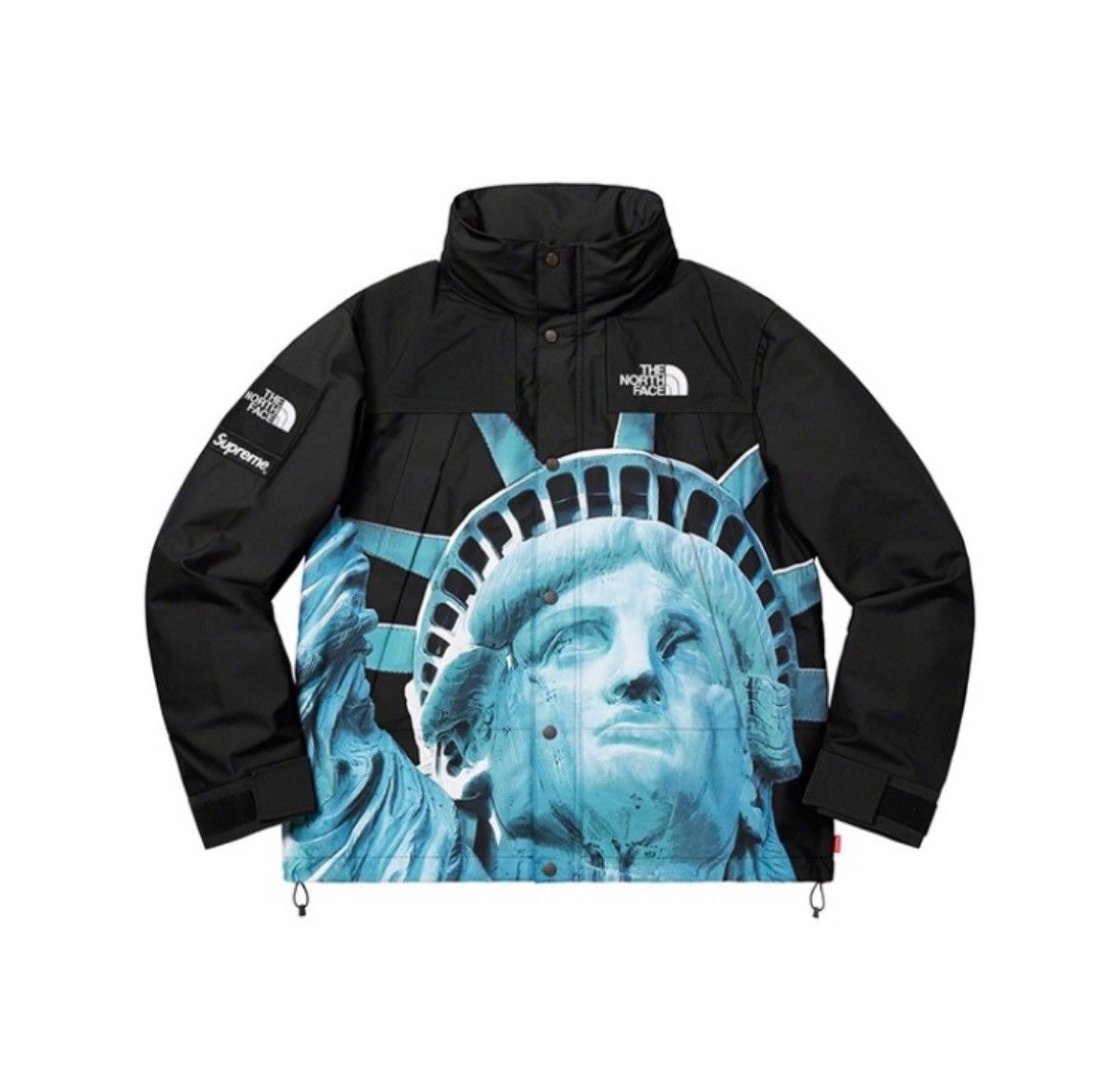 Supreme gore-tex stickers shell jacket
