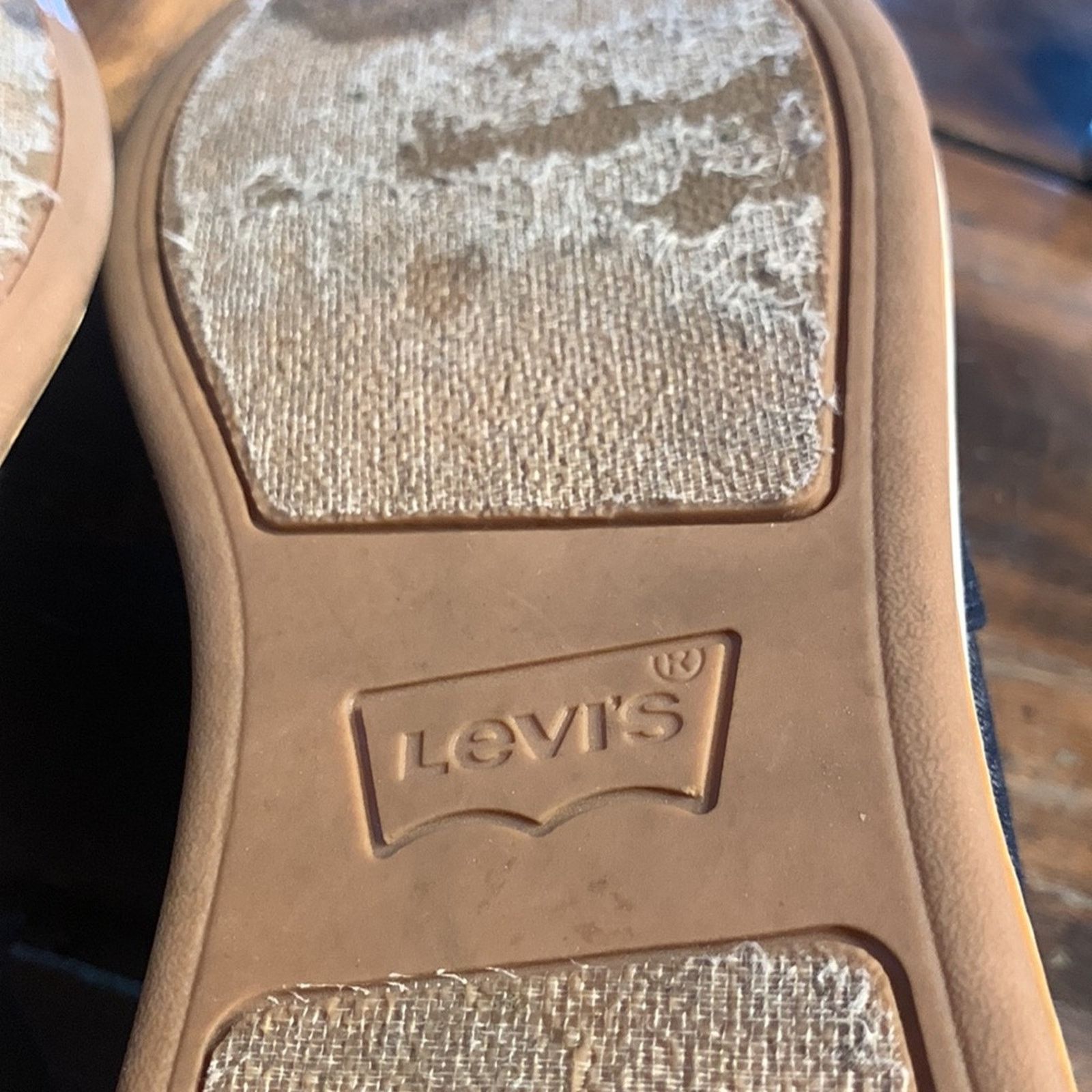 Levi's Levis denim jeans sneakers athletic athleisure shoes Size US 9.5 / EU 42-43 - 11 Thumbnail